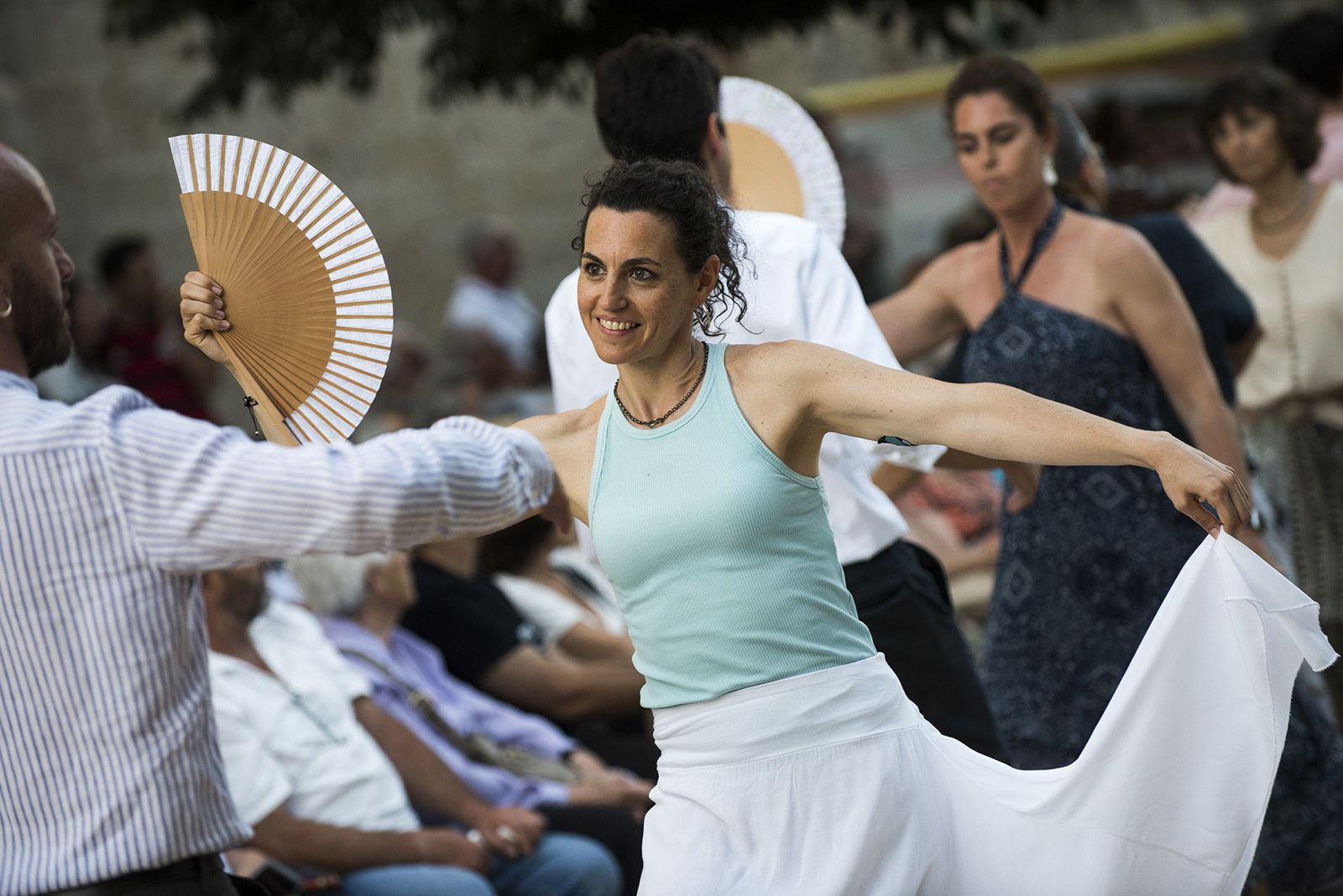 "Paga li, Joan". FOTO: Bernat Millet. (Tot Sant Cugat)