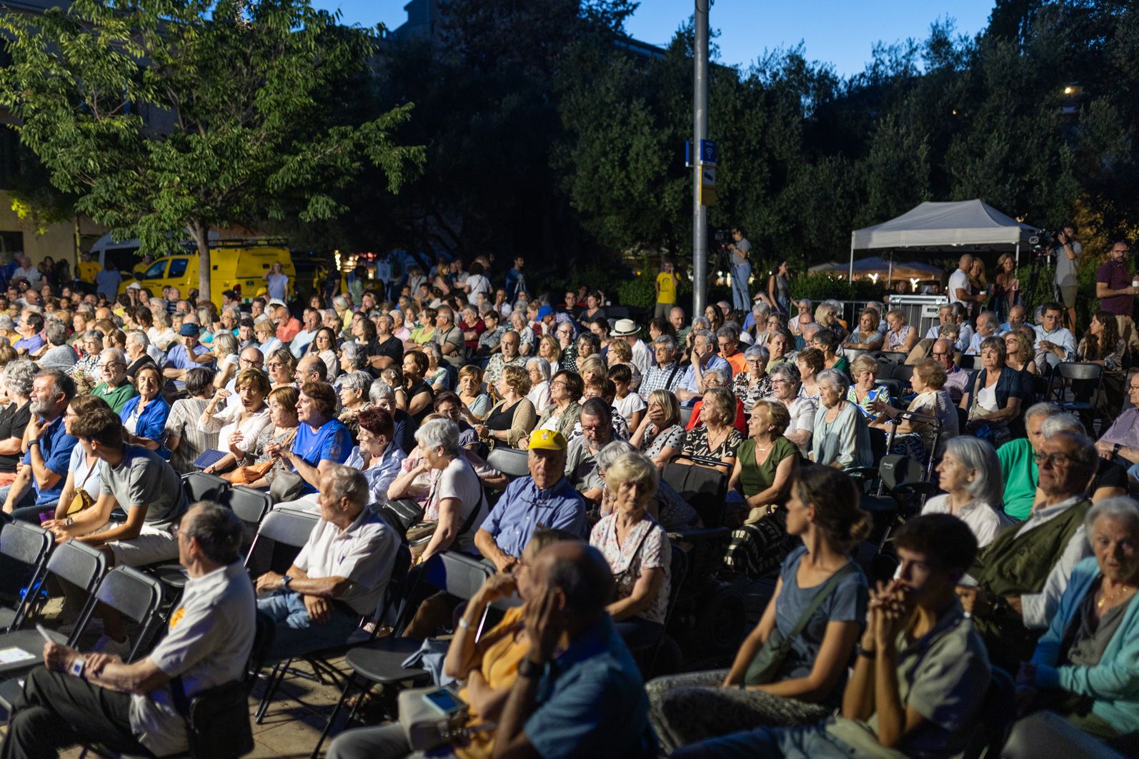 Societat Coral La Lira i Cobla Sant Jordi, en concert amb “Bicentenari Clavé 1824 – 2024”  FOTO: Arnau Padilla (TOT Sant Cugat)