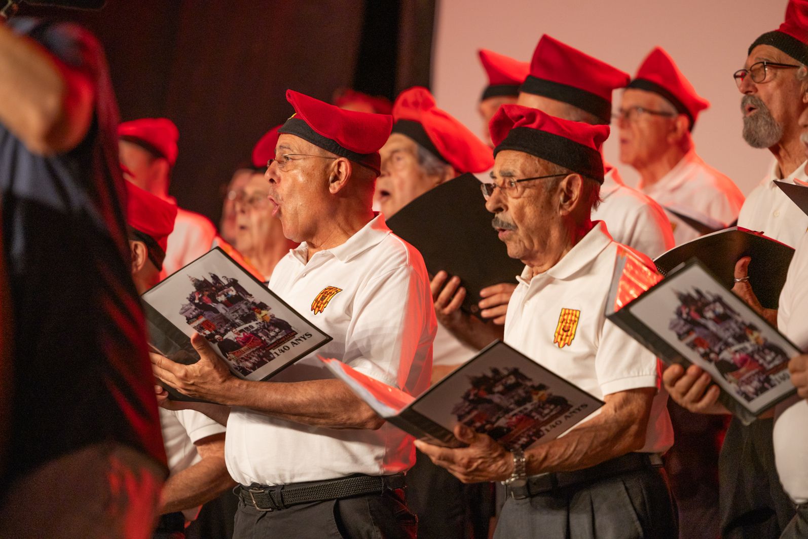 Societat Coral La Lira i Cobla Sant Jordi, en concert amb “Bicentenari Clavé 1824 – 2024”  FOTO: Arnau Padilla (TOT Sant Cugat)