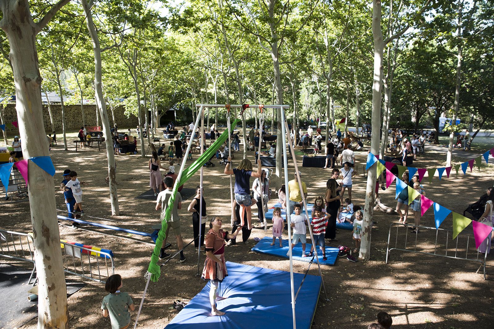 Racó Infantil de Festa Major. FOTO: Bernat Millet