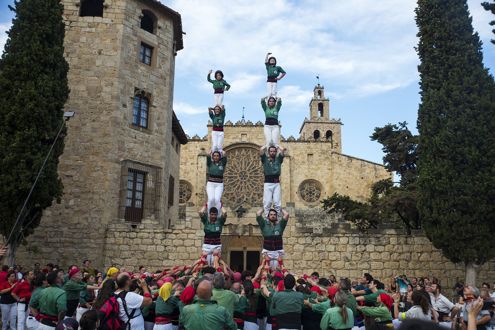 XXVII Diada castellera de Festa Major- FOTO: Bernat Millet