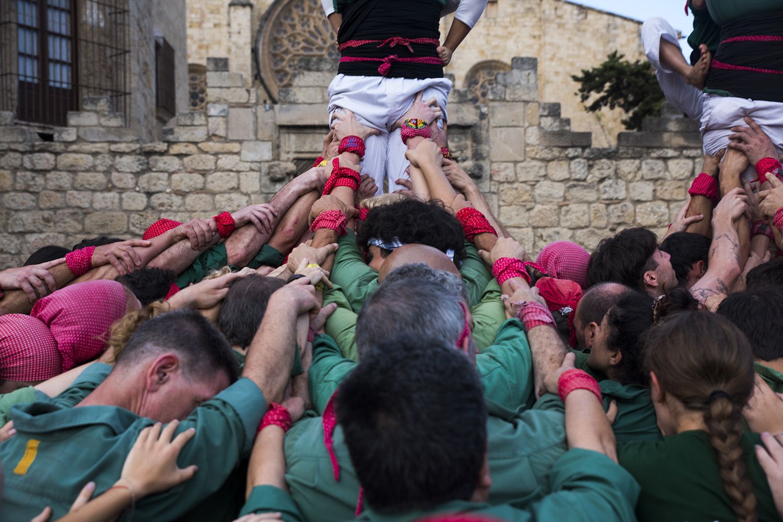 XXVII Diada castellera de Festa Major- FOTO: Bernat Millet