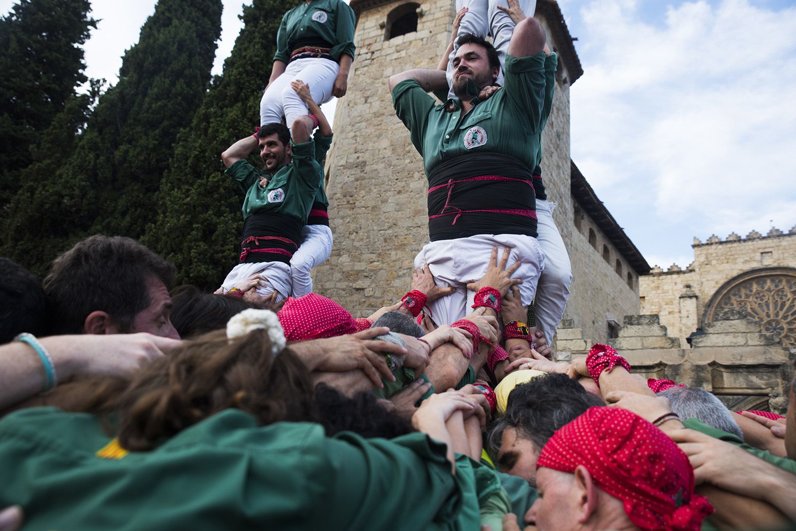 XXVII Diada castellera de Festa Major- FOTO: Bernat Millet