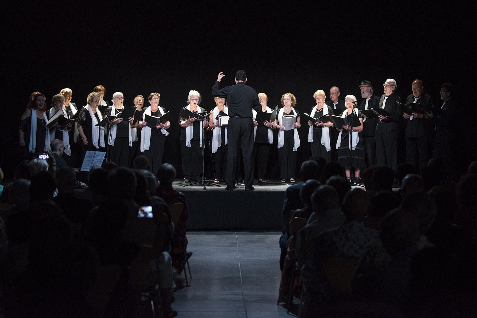 Concert coral tradicional de Festa Major. FOTO: Bernat Millet