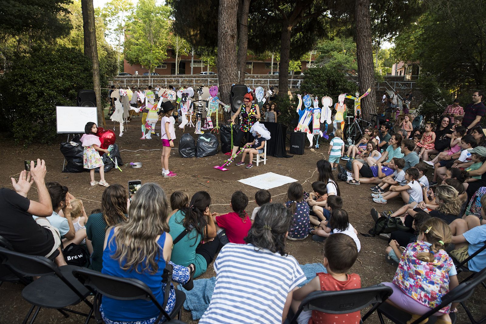 Teatre familiar al Racó Infantil. FOTO: Bernat Millet