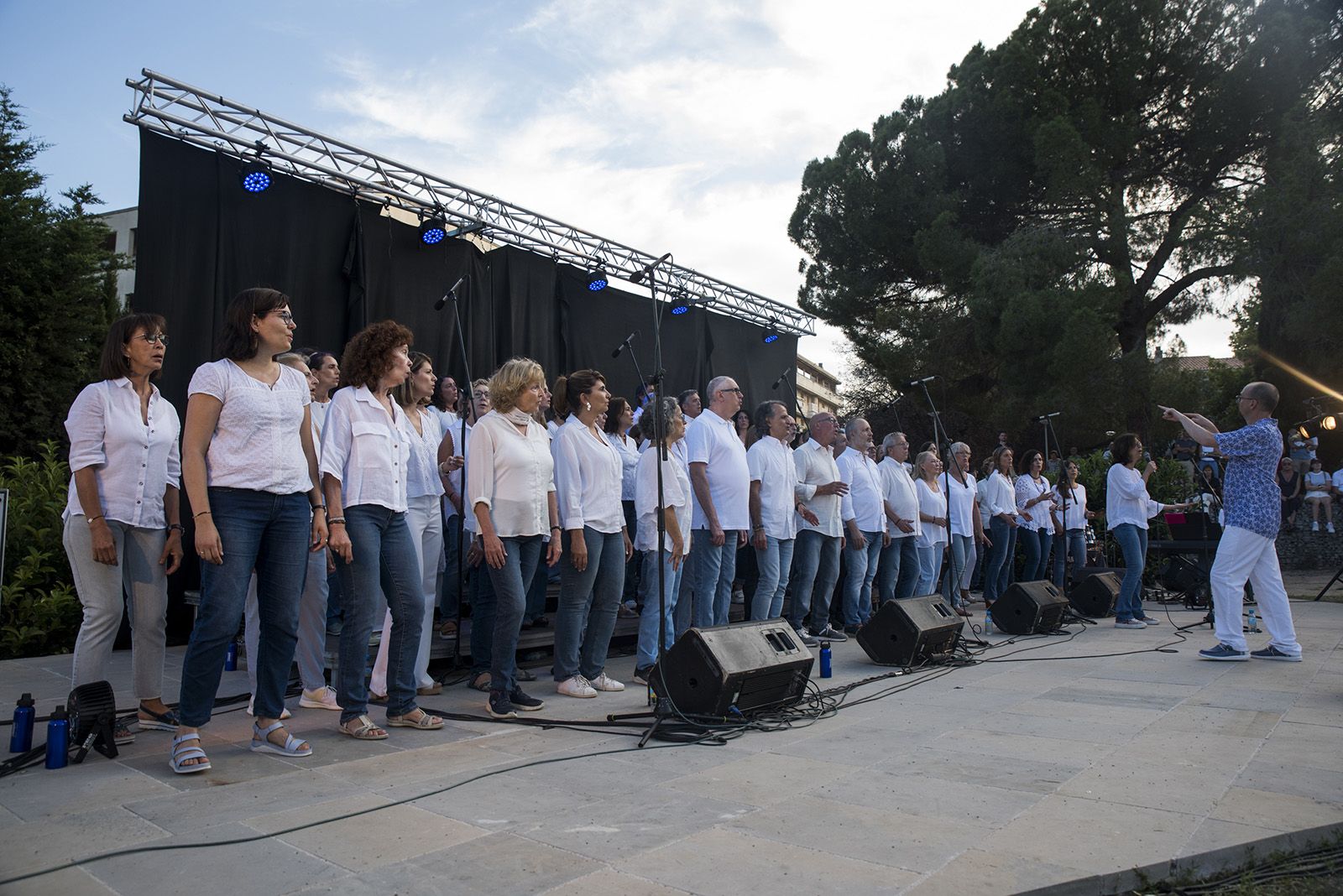 Cor de Gospel Sant Cugat, en concert. FOTO: Bernat Millet