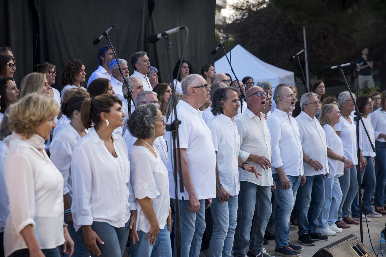 Cor de Gospel Sant Cugat, en concert. FOTO: Bernat Millet