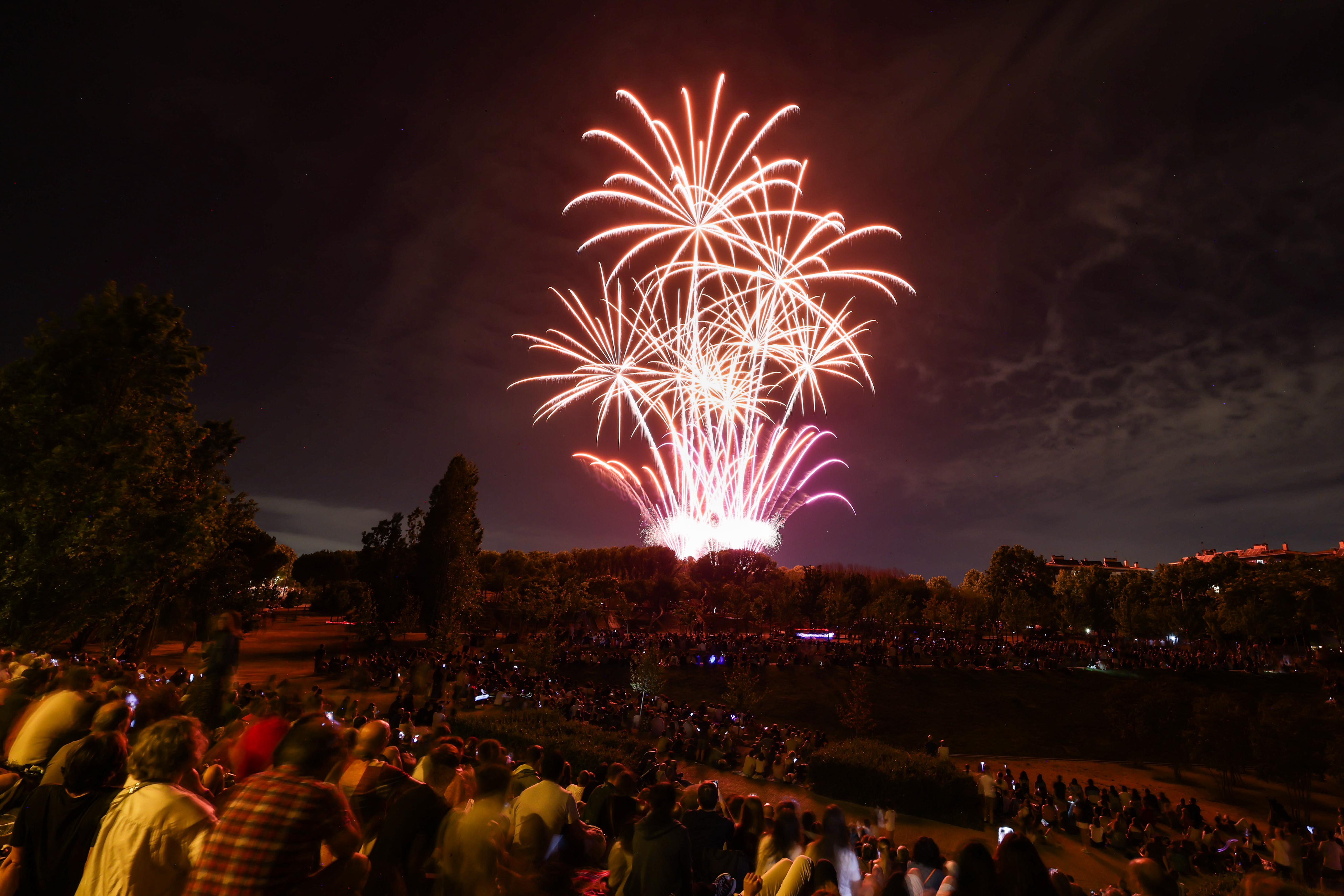 Castell de Focs de Festa Major. FOTO: Ajuntament