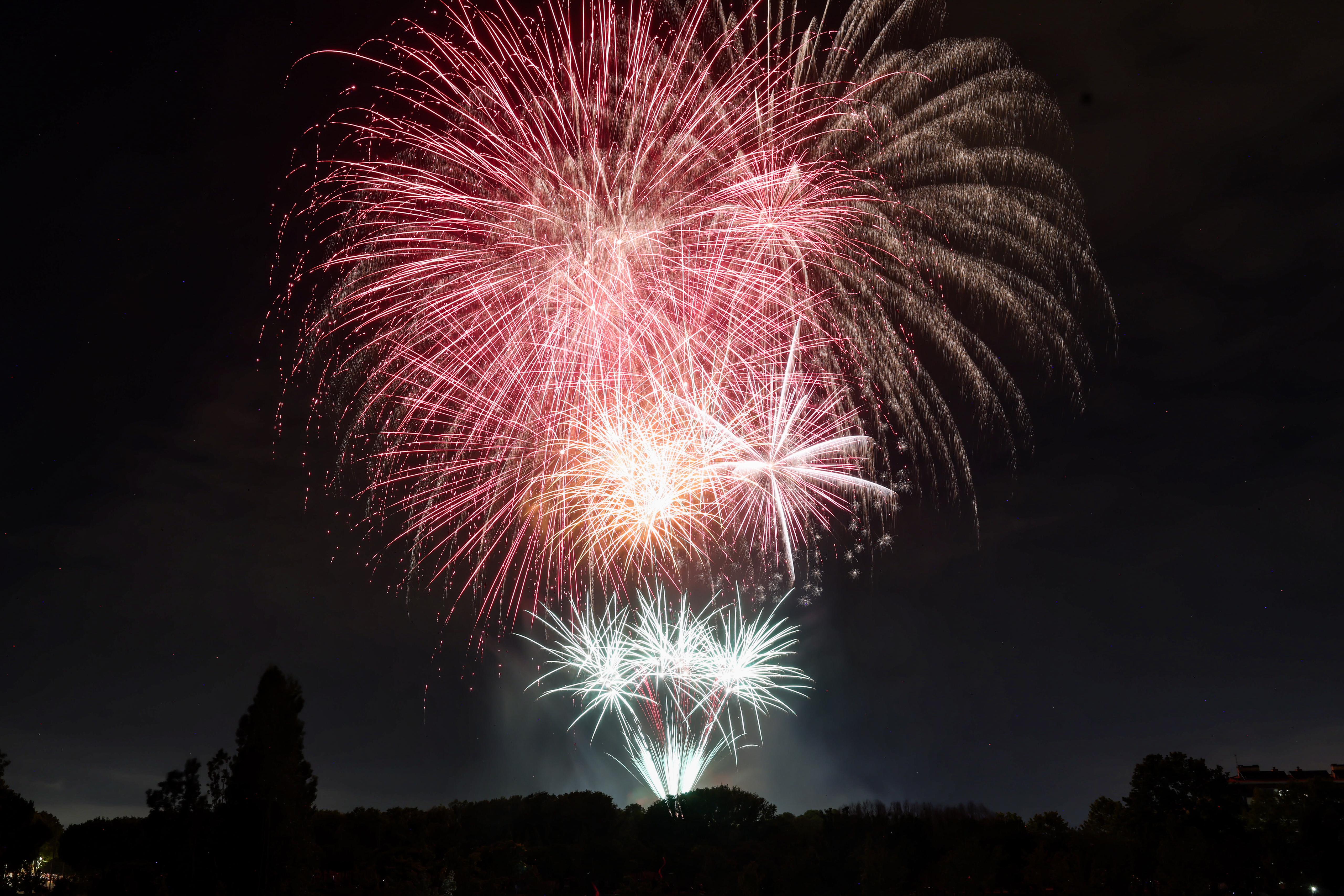 Castell de Focs de Festa Major. FOTO: Ajuntament