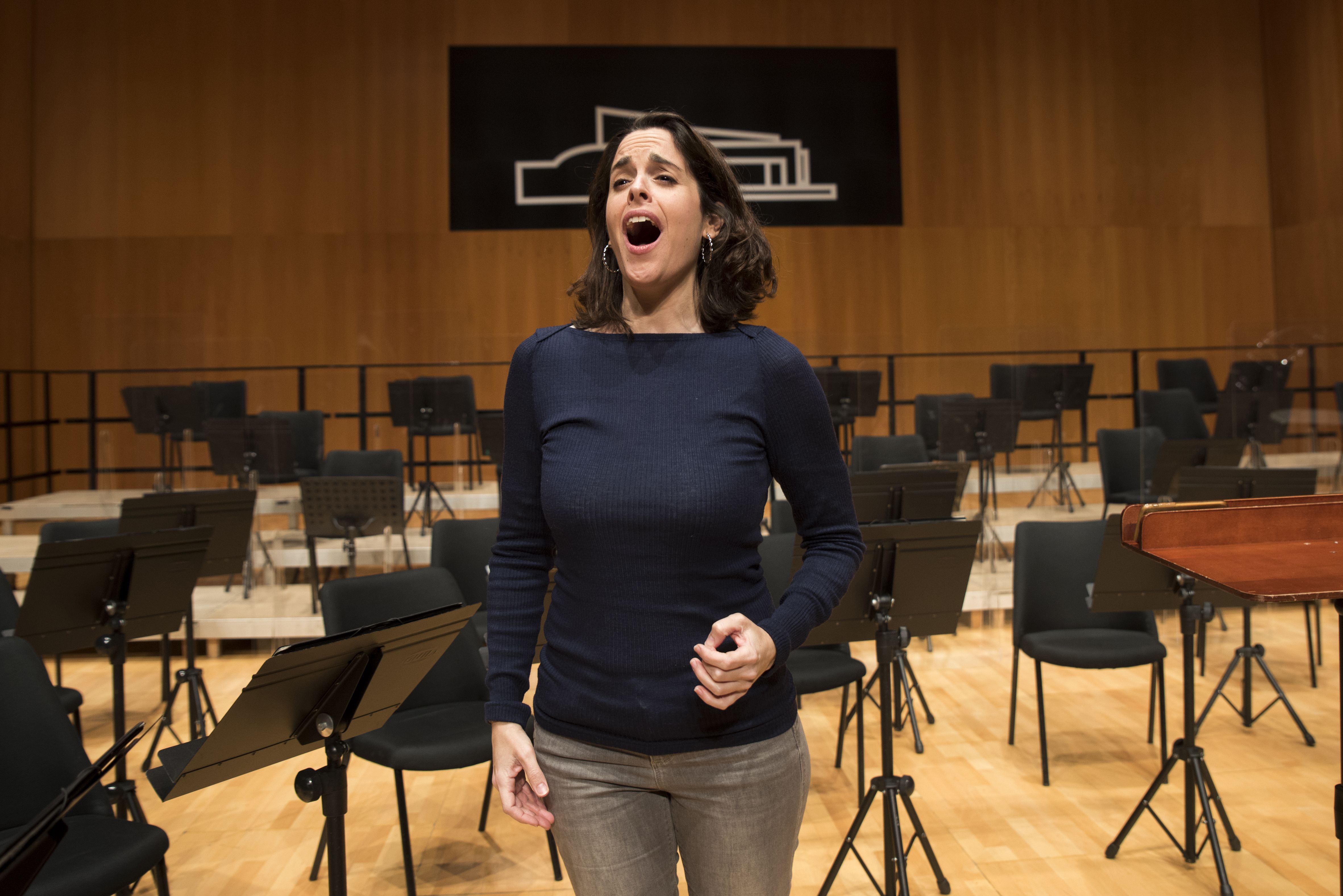 Júlia Farrés-Llongueras, al Teatre-Auditori FOTO: Bernat Millet (TOT Sant Cugat)