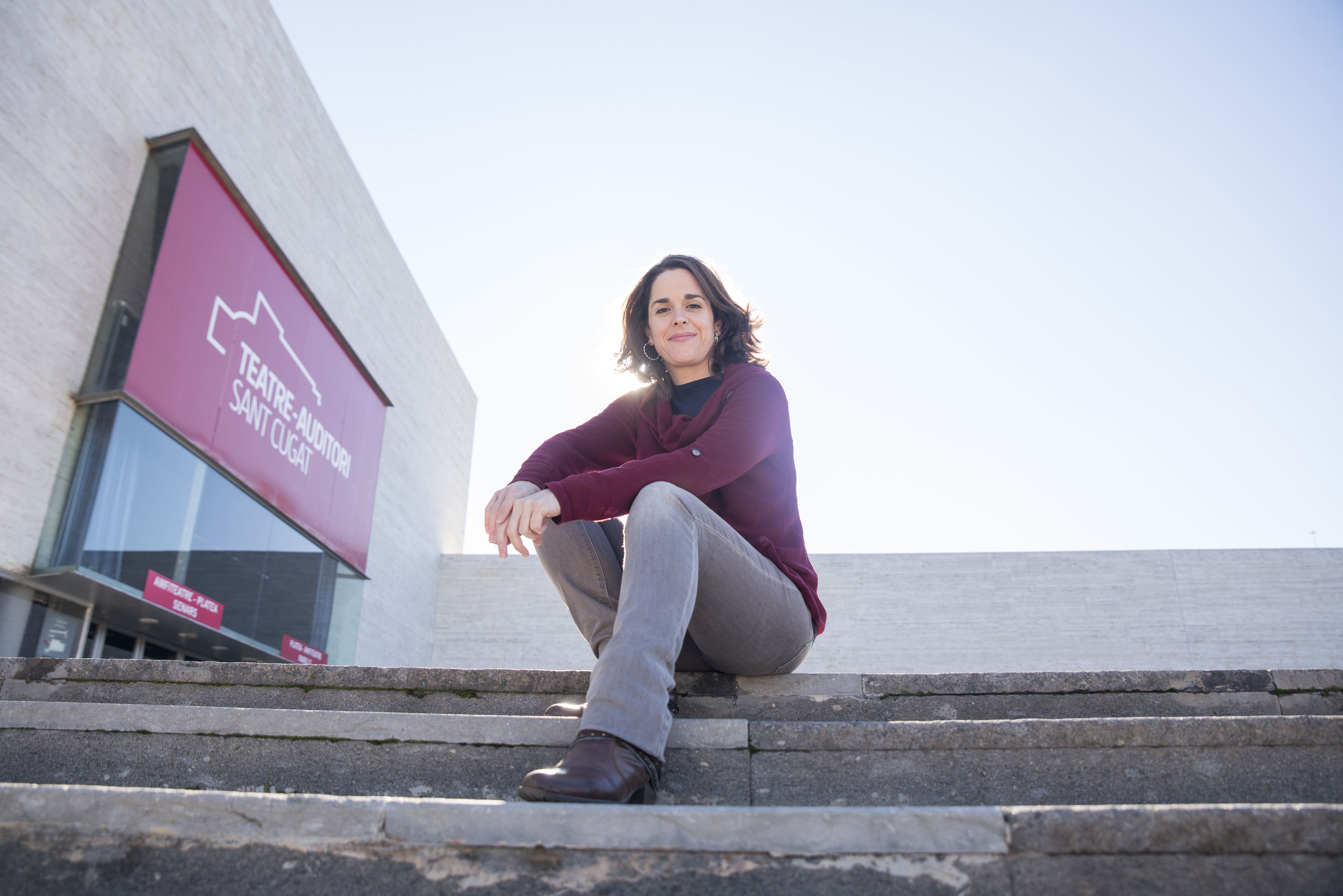 Júlia Farrés-Llongueras, al Teatre-Auditori FOTO: Bernat Millet (TOT Sant Cugat)