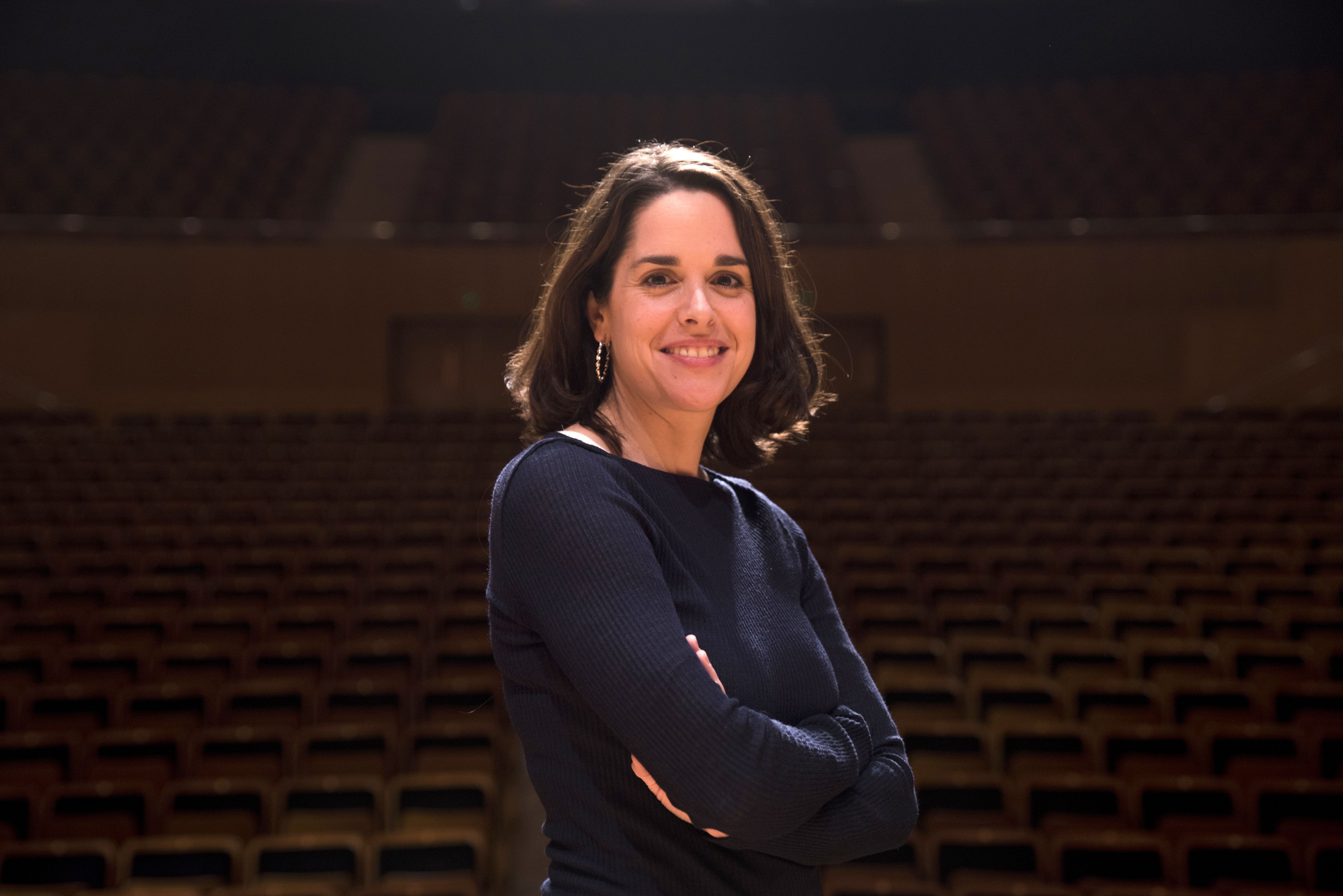 Júlia Farrés-Llongueras, al Teatre-Auditori FOTO: Bernat Millet (TOT Sant Cugat)