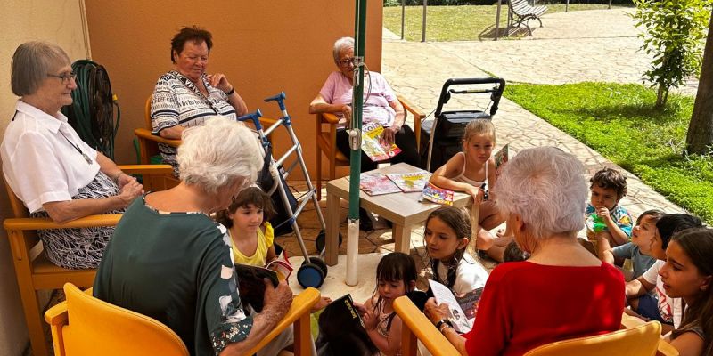 Casal d'estiu de la residència de Sant Cugat Amavir. FOTO: Cedida  