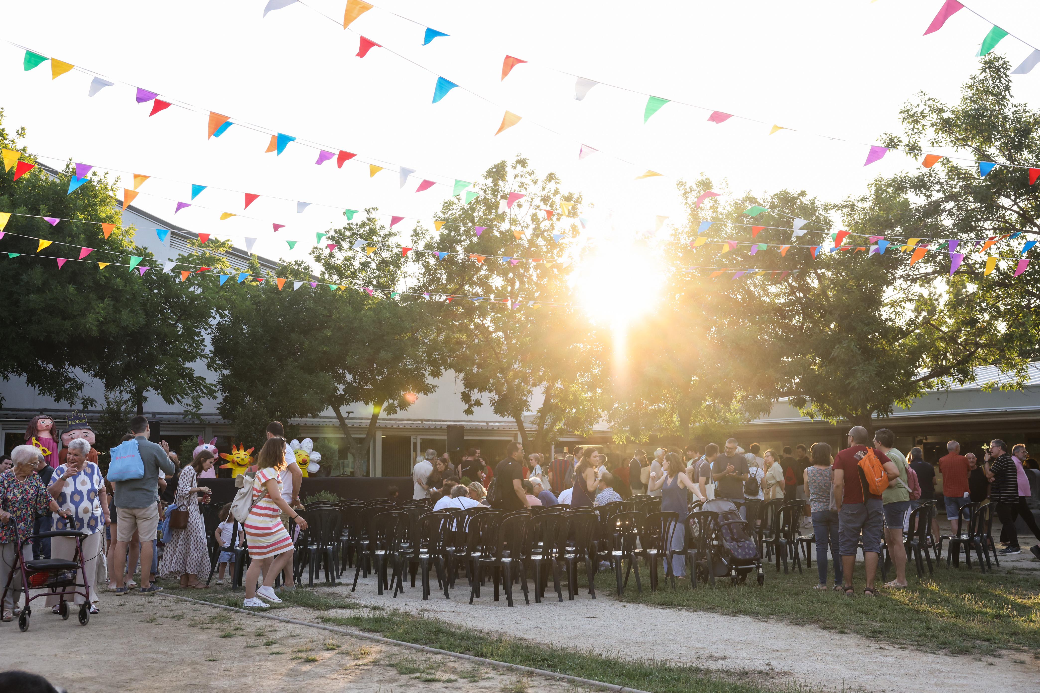 Pregó de la Festa Major de Mira-sol a càrrec de l'AFA del Catalunya FOTO: Lali Puig (Ajuntament)