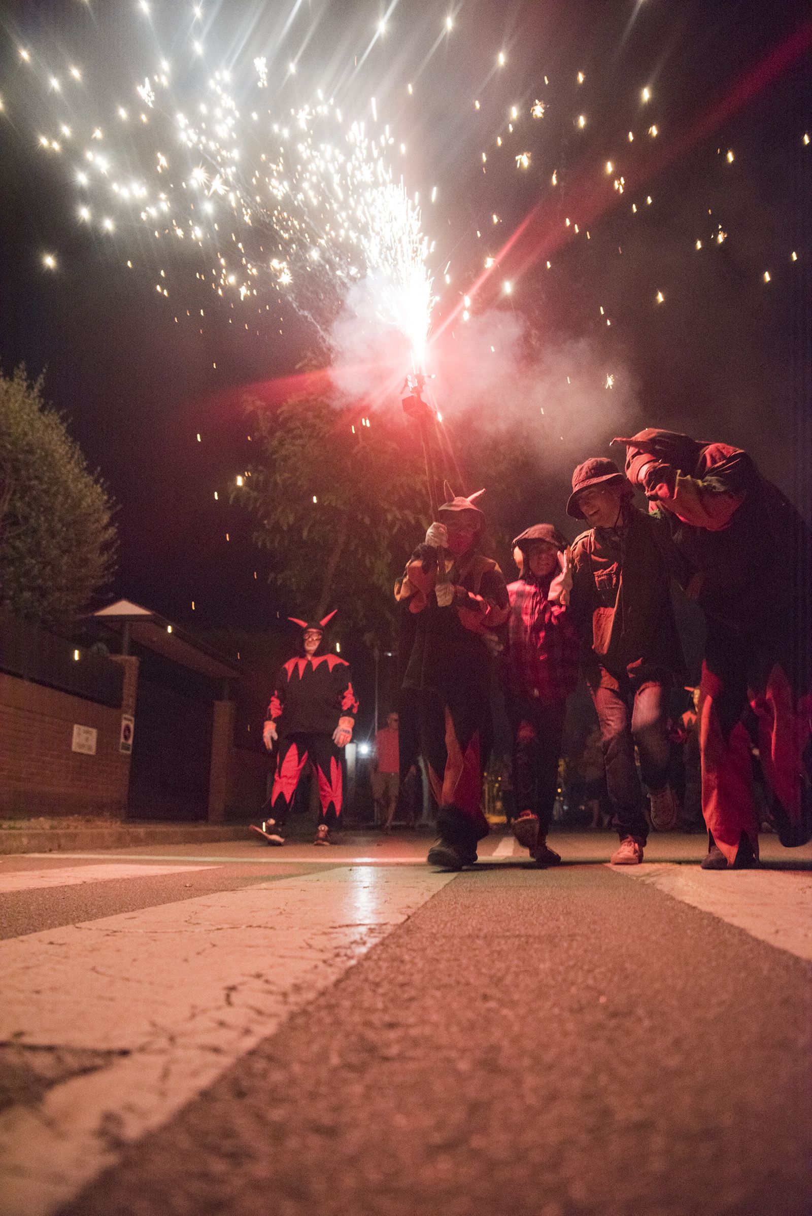 Correfoc de la Festa Major de Mira-Sol. FOTOS: Bernat Millet