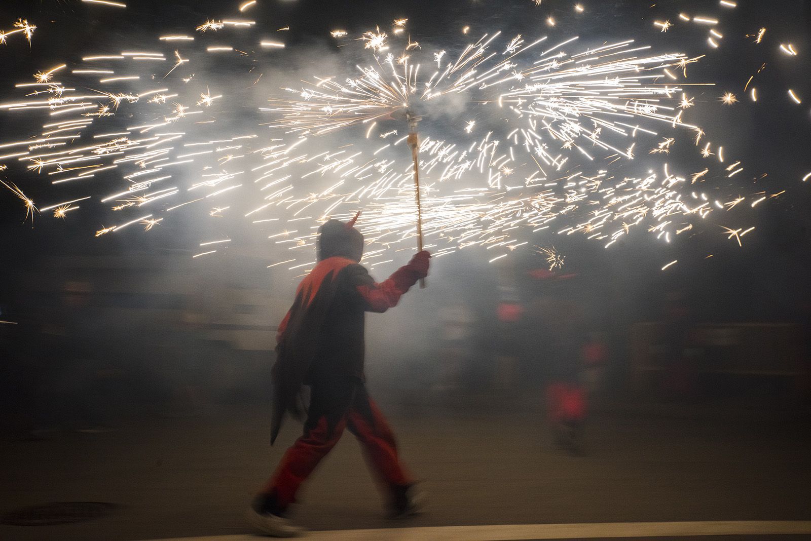 Correfoc de la Festa Major de Mira-Sol. FOTOS: Bernat Millet