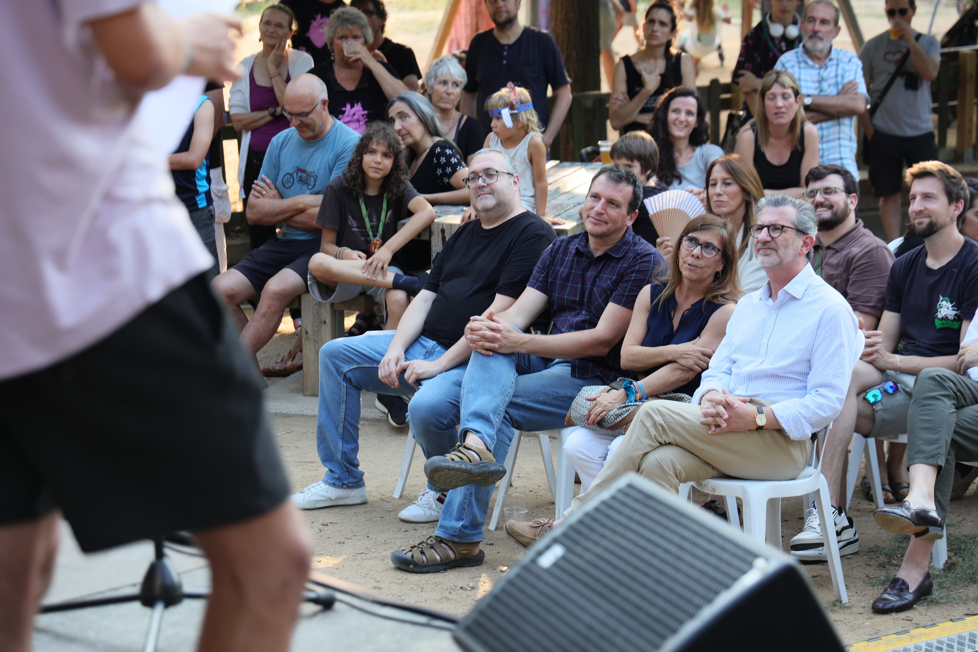 Pregó de la Festa Major de La Floresta a càrrec de l'Agrupament Escolta La Floresta FOTO: Ajuntament