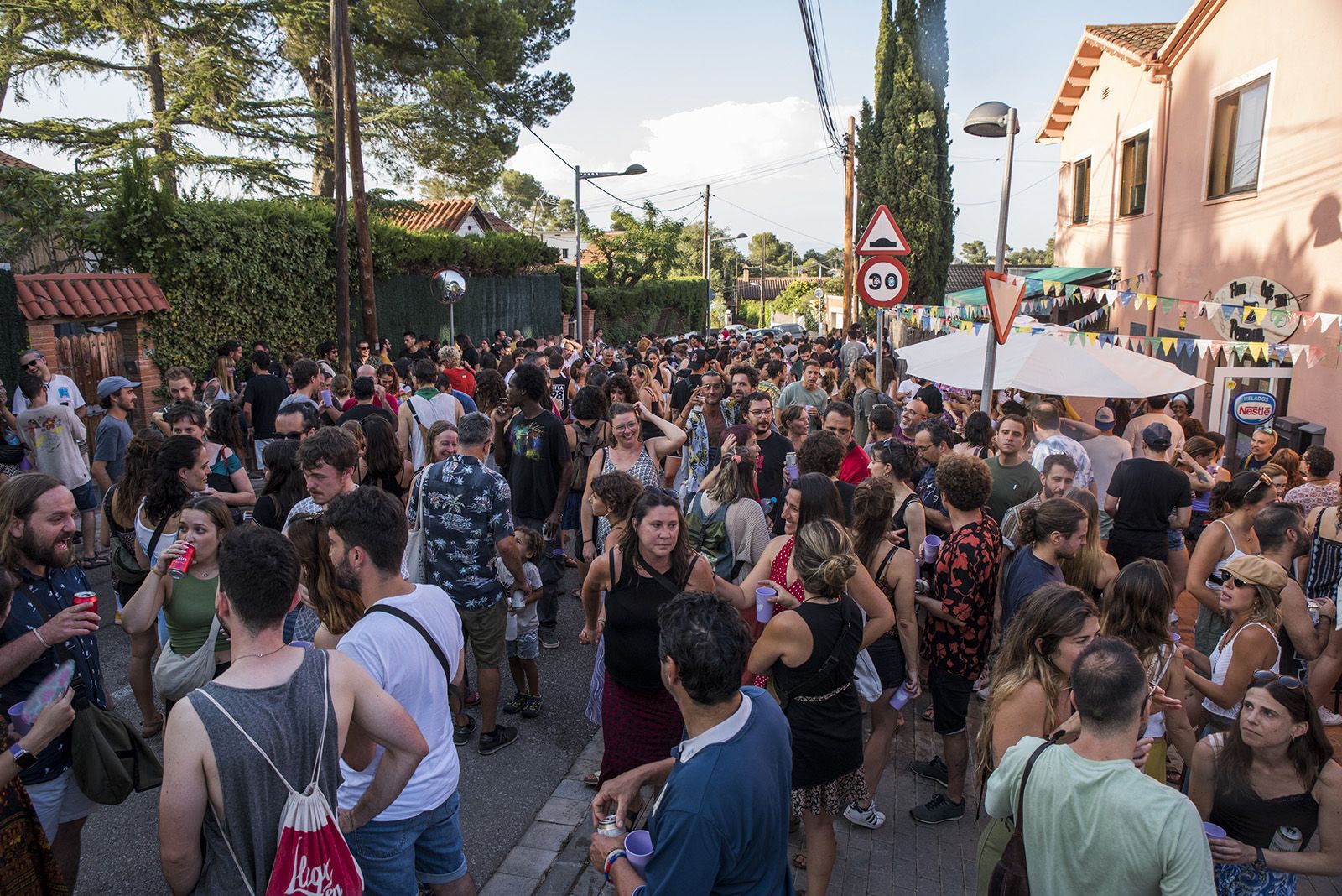 Cercatasques de la Festa Major de la Floresta FOTO: Bernat Millet