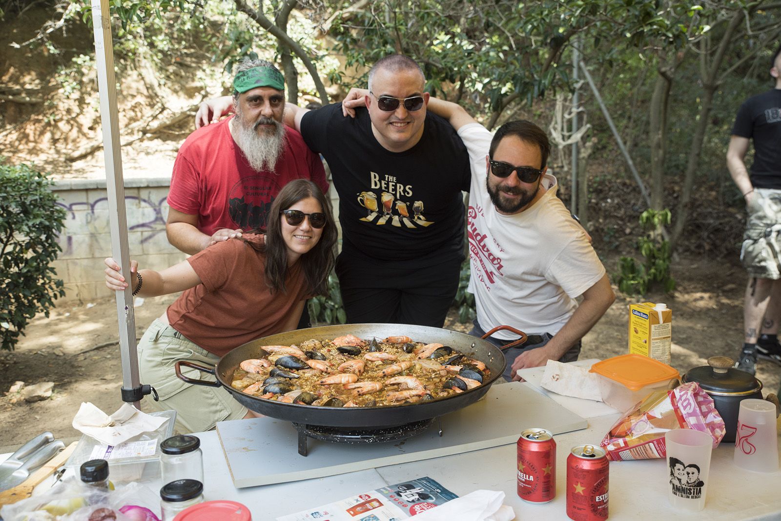 Trobada de paellers de La Floresta. FOTO: Bernat Millet.