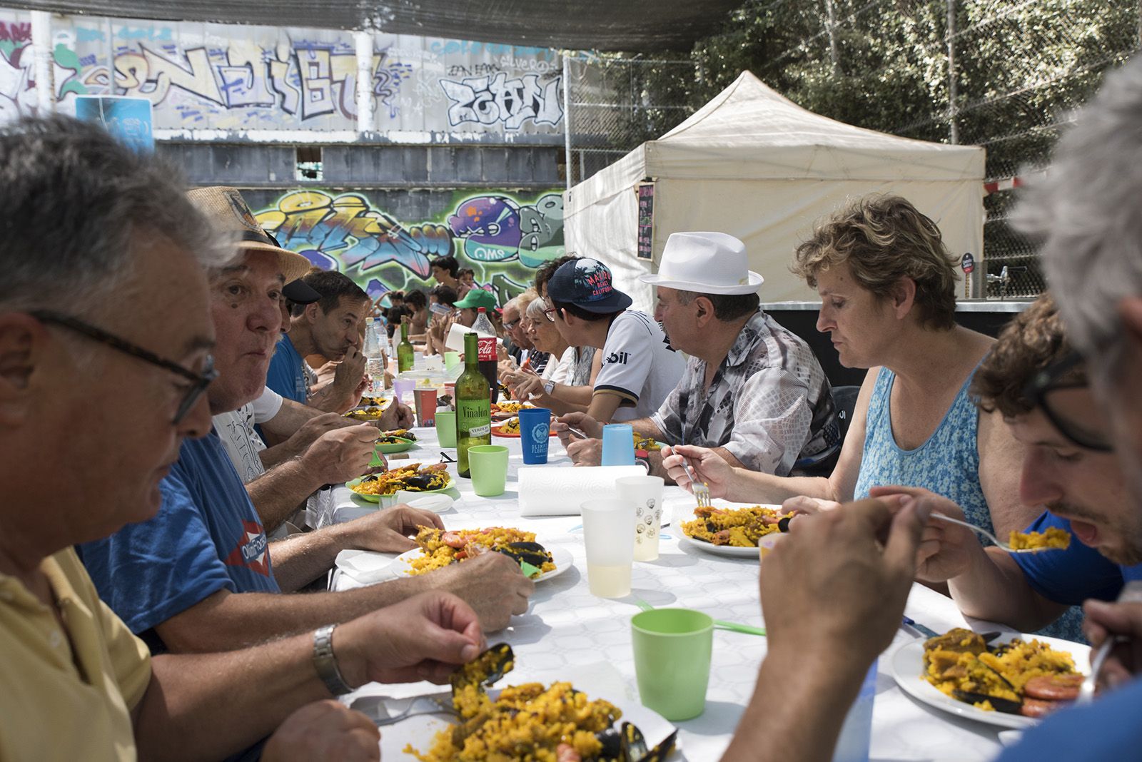 Trobada de paellers de La Floresta. FOTO: Bernat Millet.