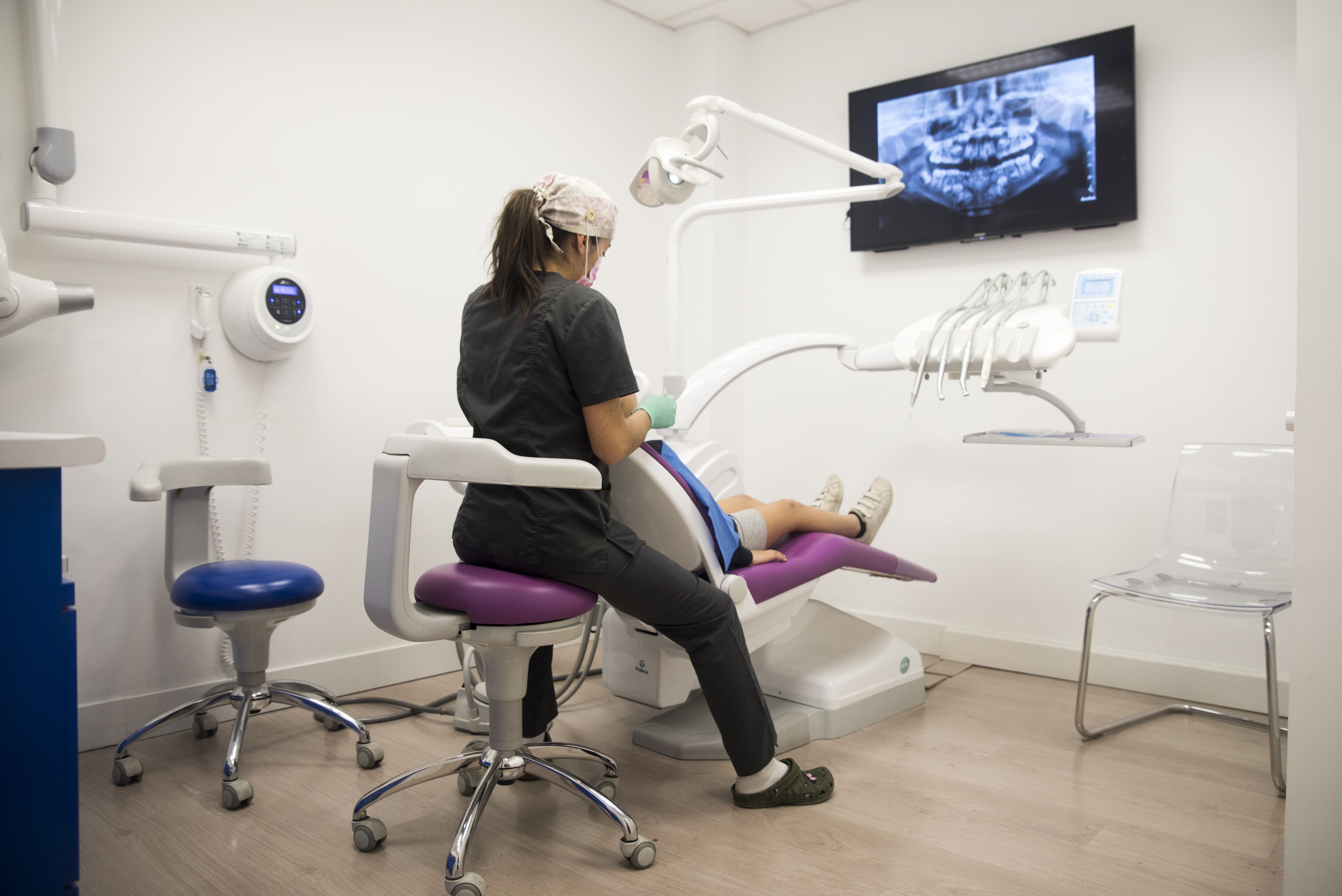 A la clínica dental Dr. Reato ofereixen també tractaments d'odontopediatria. FOTO: Cedida