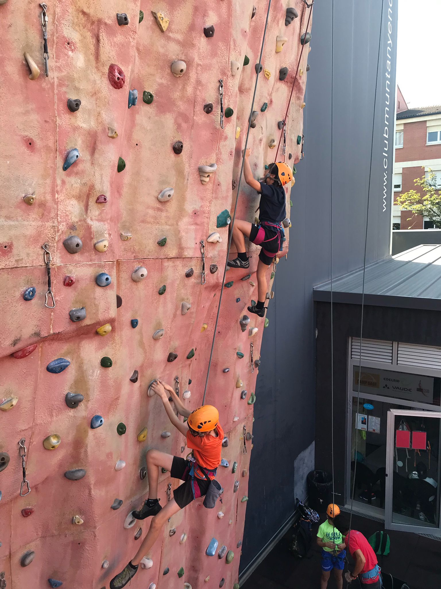 Casal d'escalada del Club Muntanyenc Sant Cugat. FOTO: Cedida