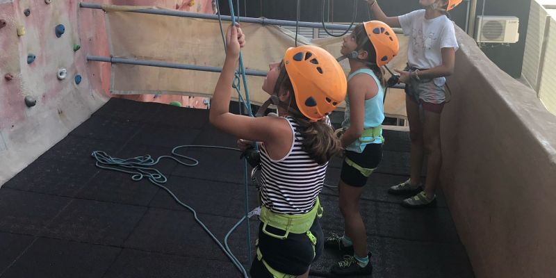 Casal d'escalada del Club Muntanyenc Sant Cugat. FOTO: Cedida