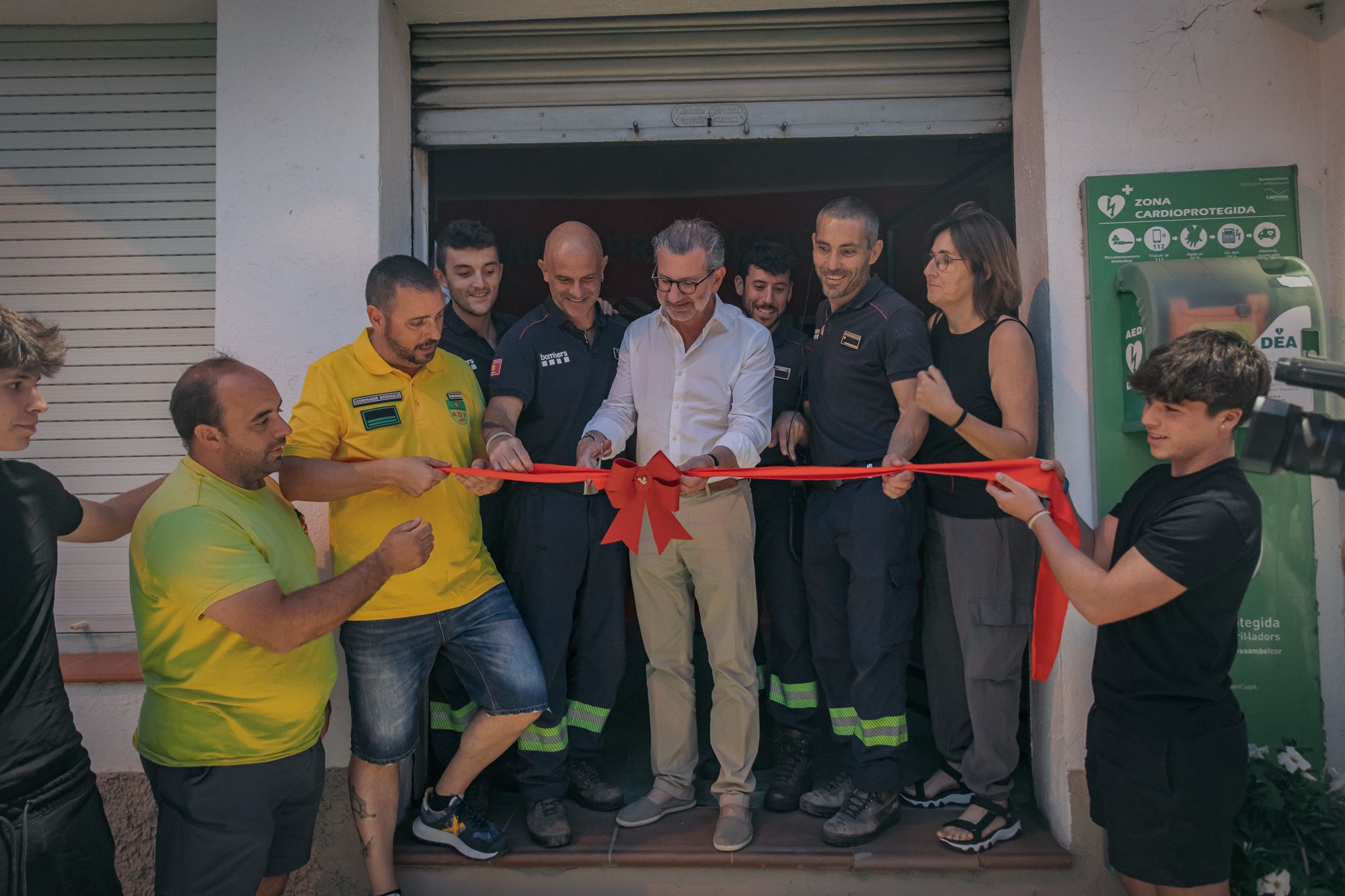 Inauguració del local del grup d'autoprotecció FOTO: Ajuntament