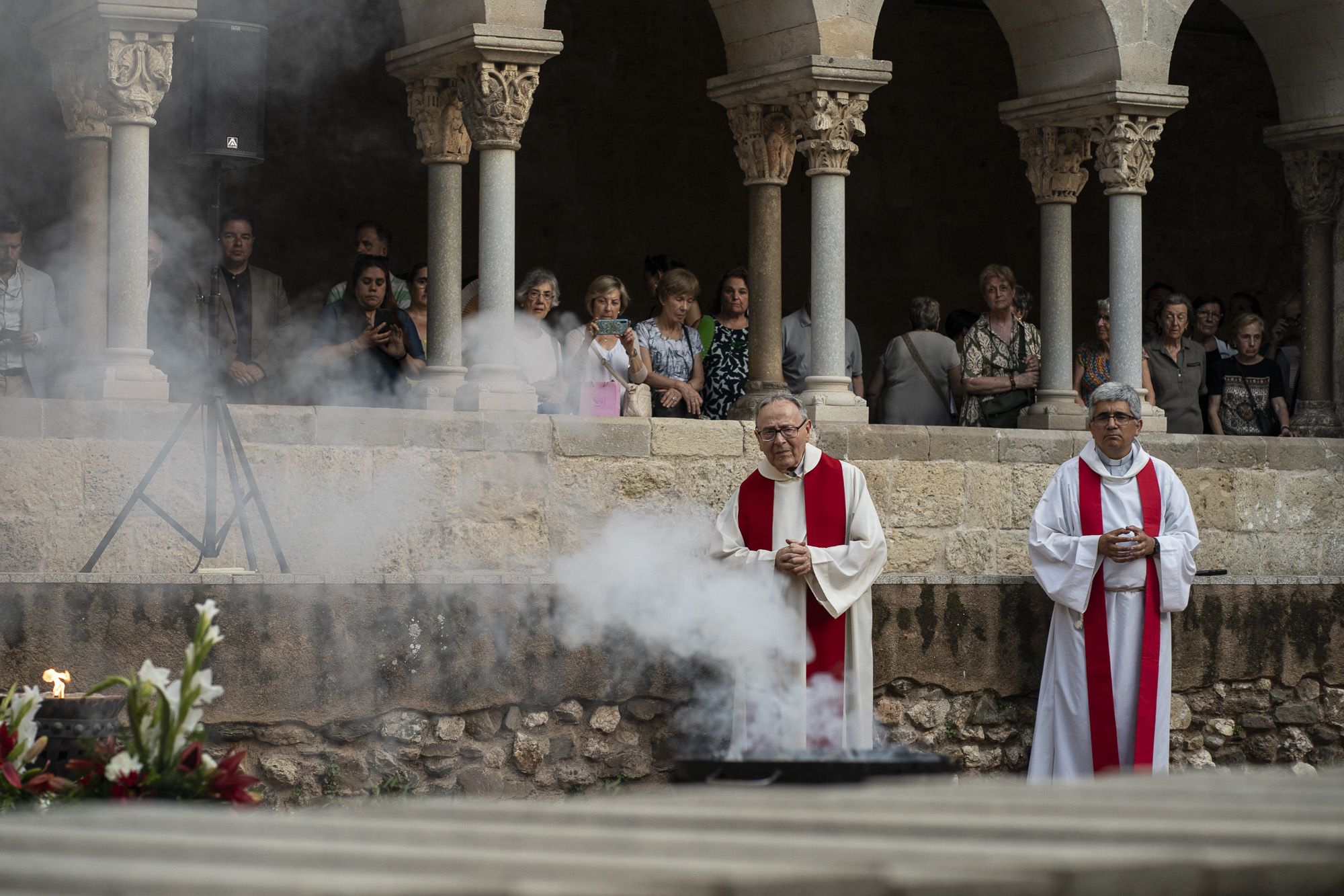 Sant Cugat commemora el sant que dona nom a la ciutat. FOTO: Mireia Comas