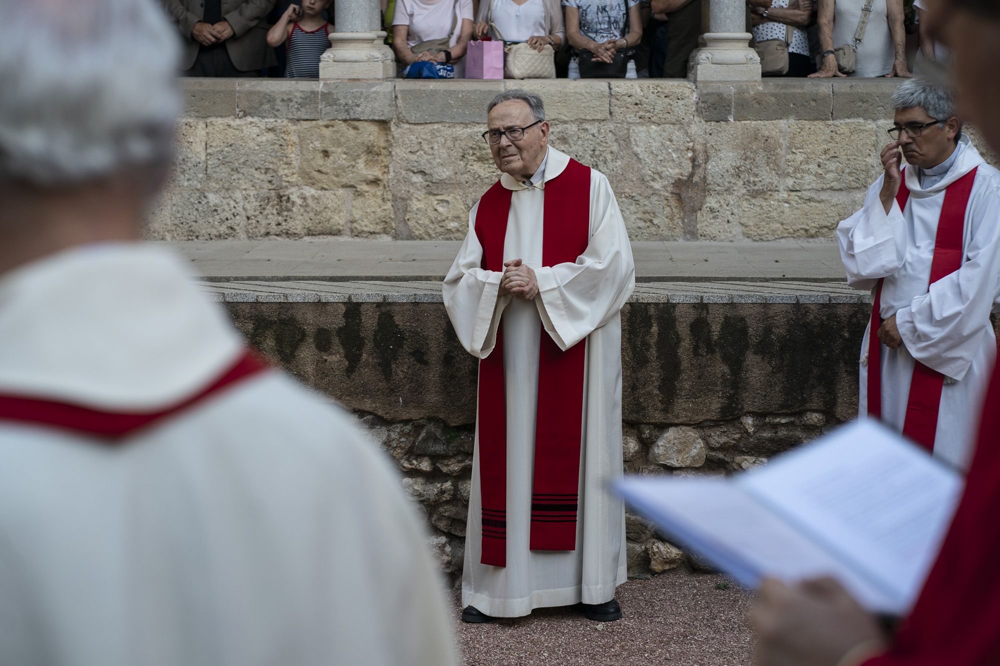 Sant Cugat commemora el sant que dona nom a la ciutat. FOTO: Mireia Comas