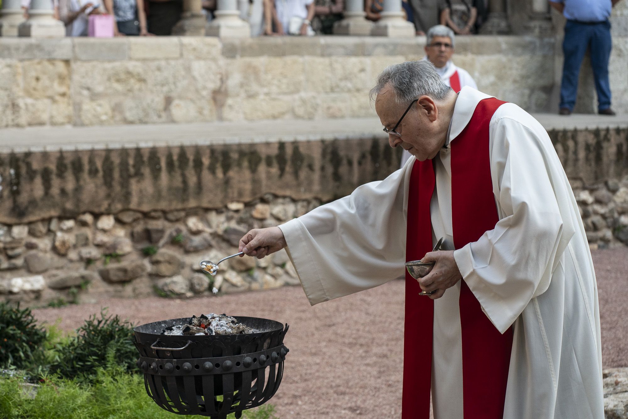 Sant Cugat commemora el sant que dona nom a la ciutat. FOTO: Mireia Comas