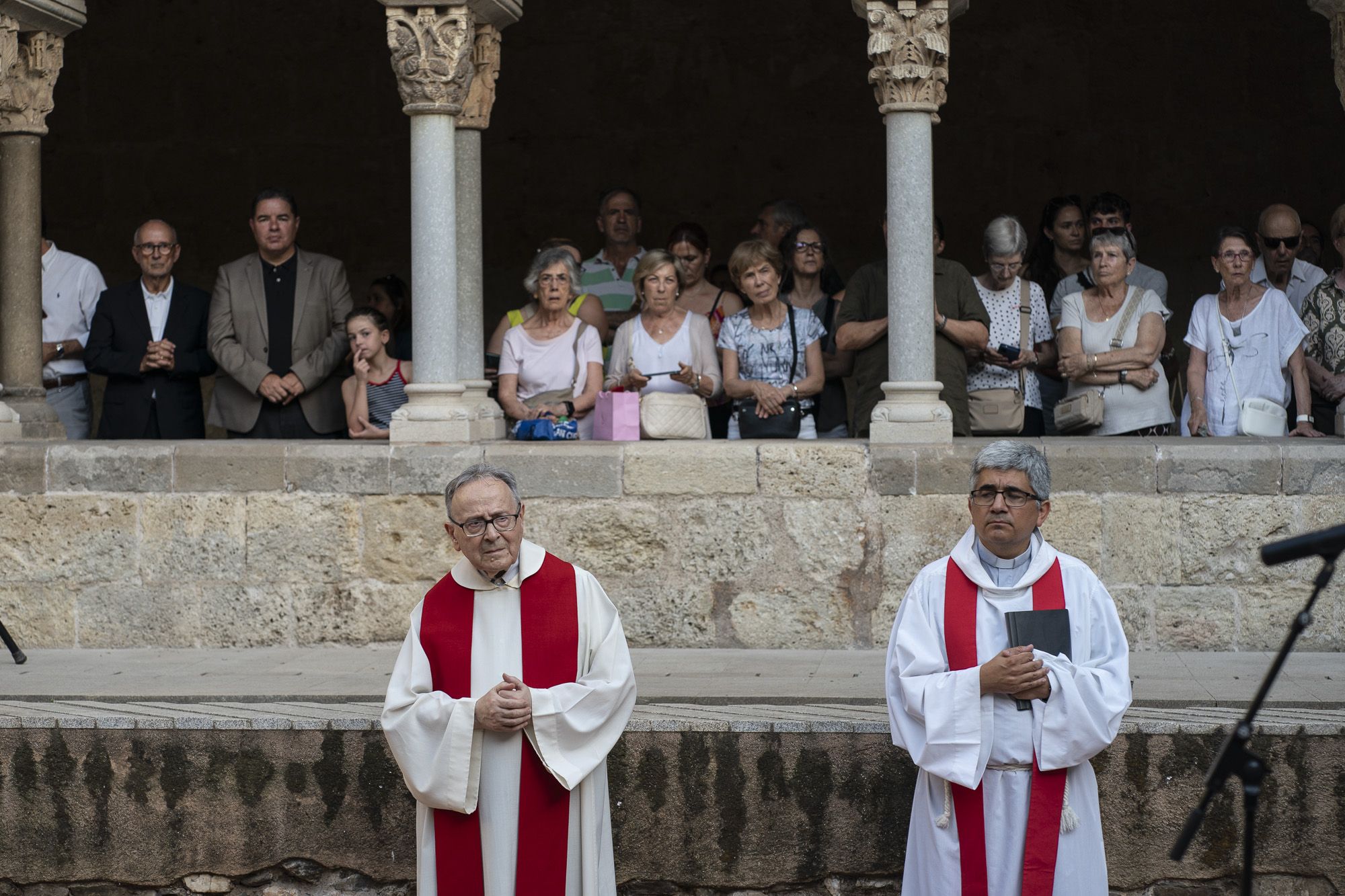 Sant Cugat commemora el sant que dona nom a la ciutat. FOTO: Mireia Comas