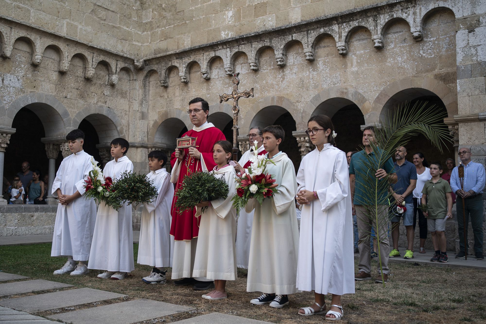 Sant Cugat commemora el sant que dona nom a la ciutat. FOTO: Mireia Comas