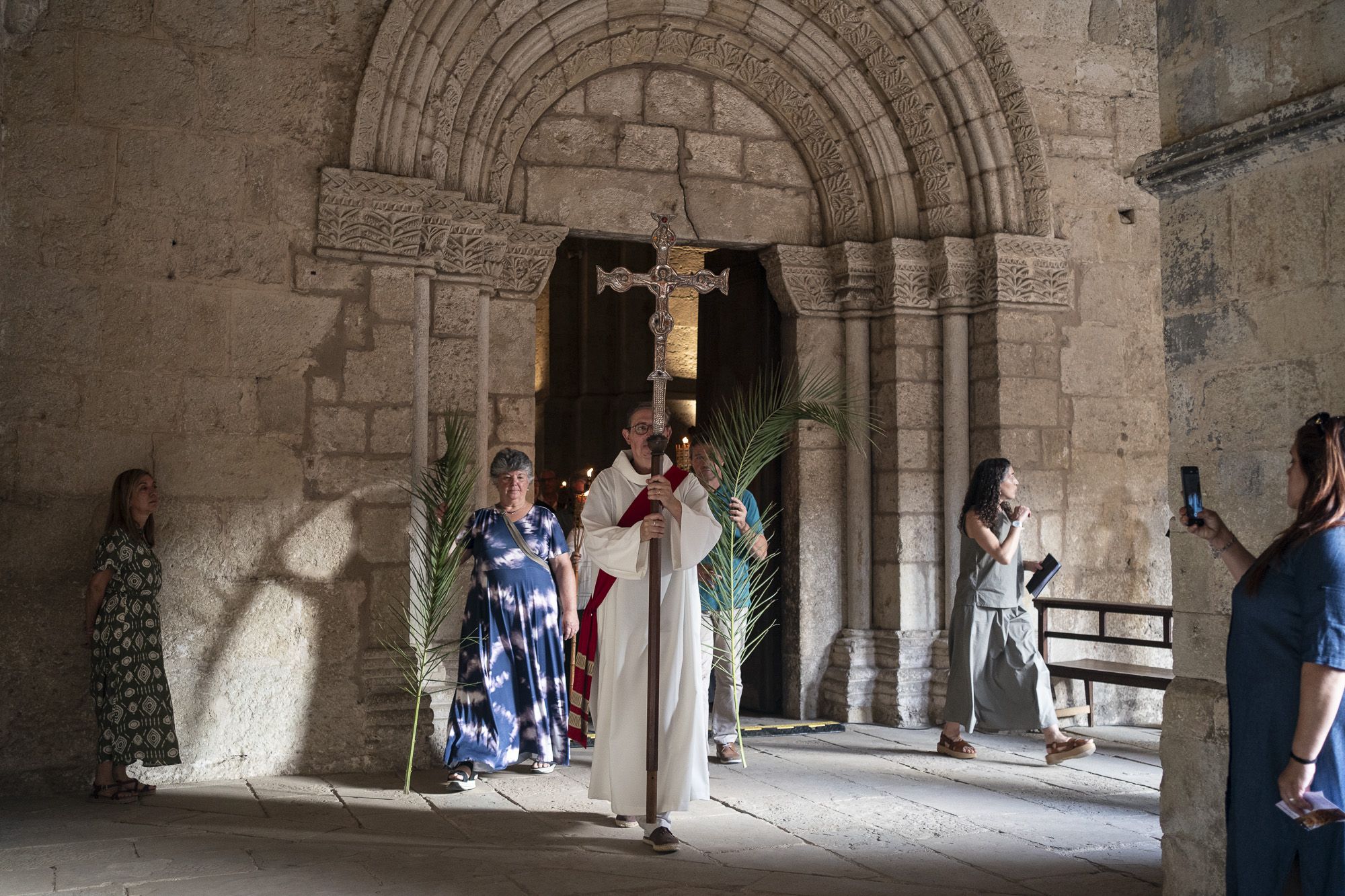 Sant Cugat commemora el sant que dona nom a la ciutat. FOTO: Mireia Comas