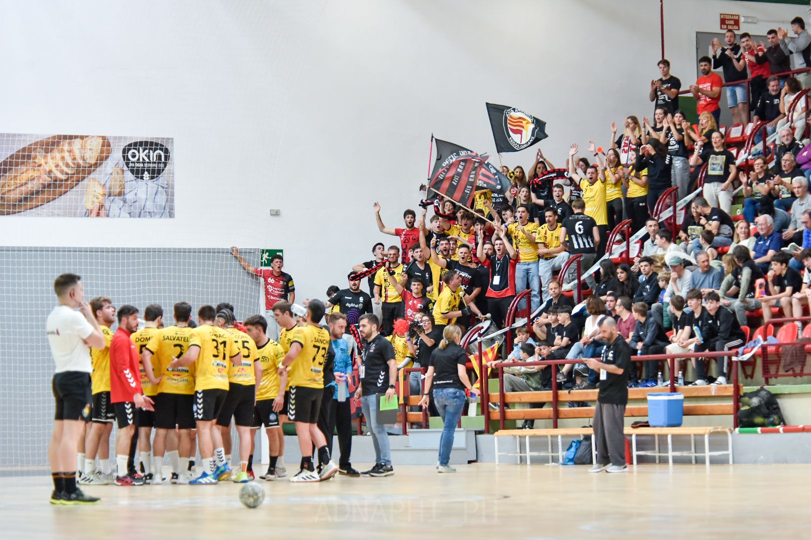 L'Handbol Sant Cugat ha jugat les seves segones fases d'ascens a Divisió d'Honor Plata. FOTO: Cedida