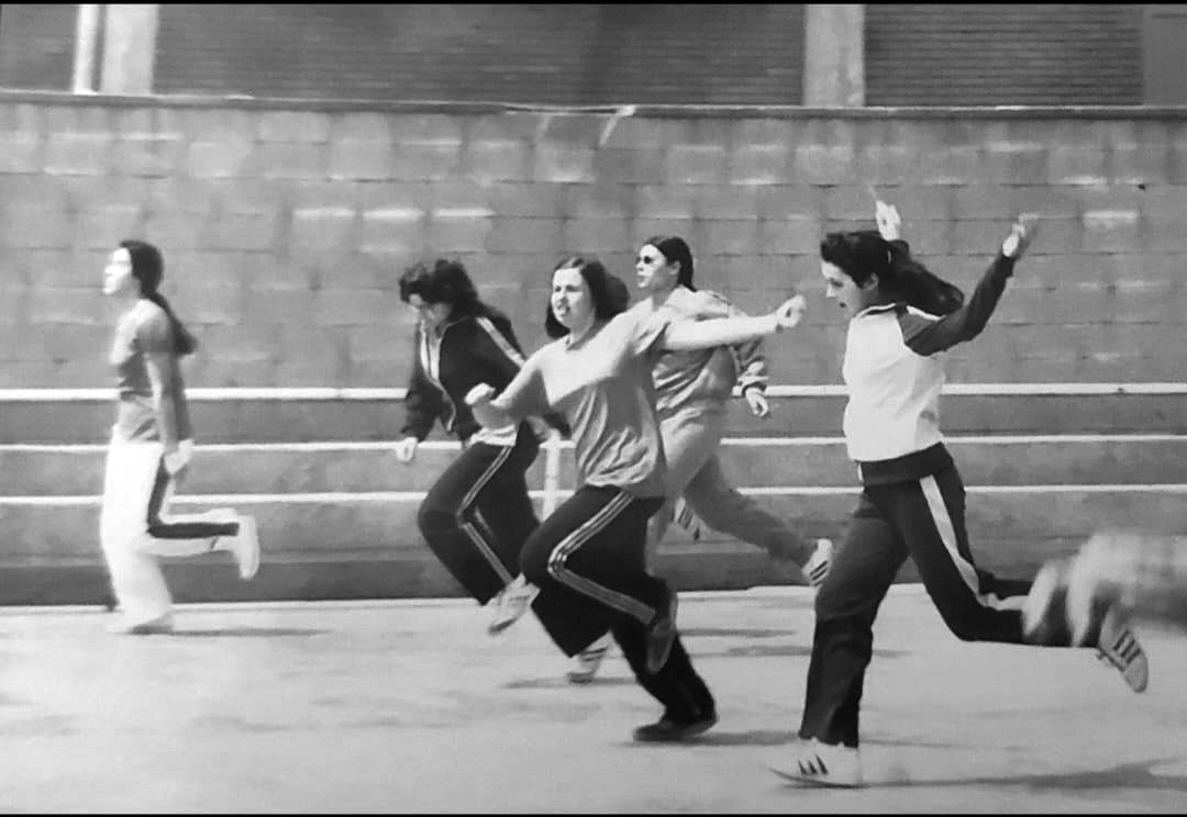 Un dels primers equips femenins de l'Handbol Sant Cugat. FOTO: Cedida