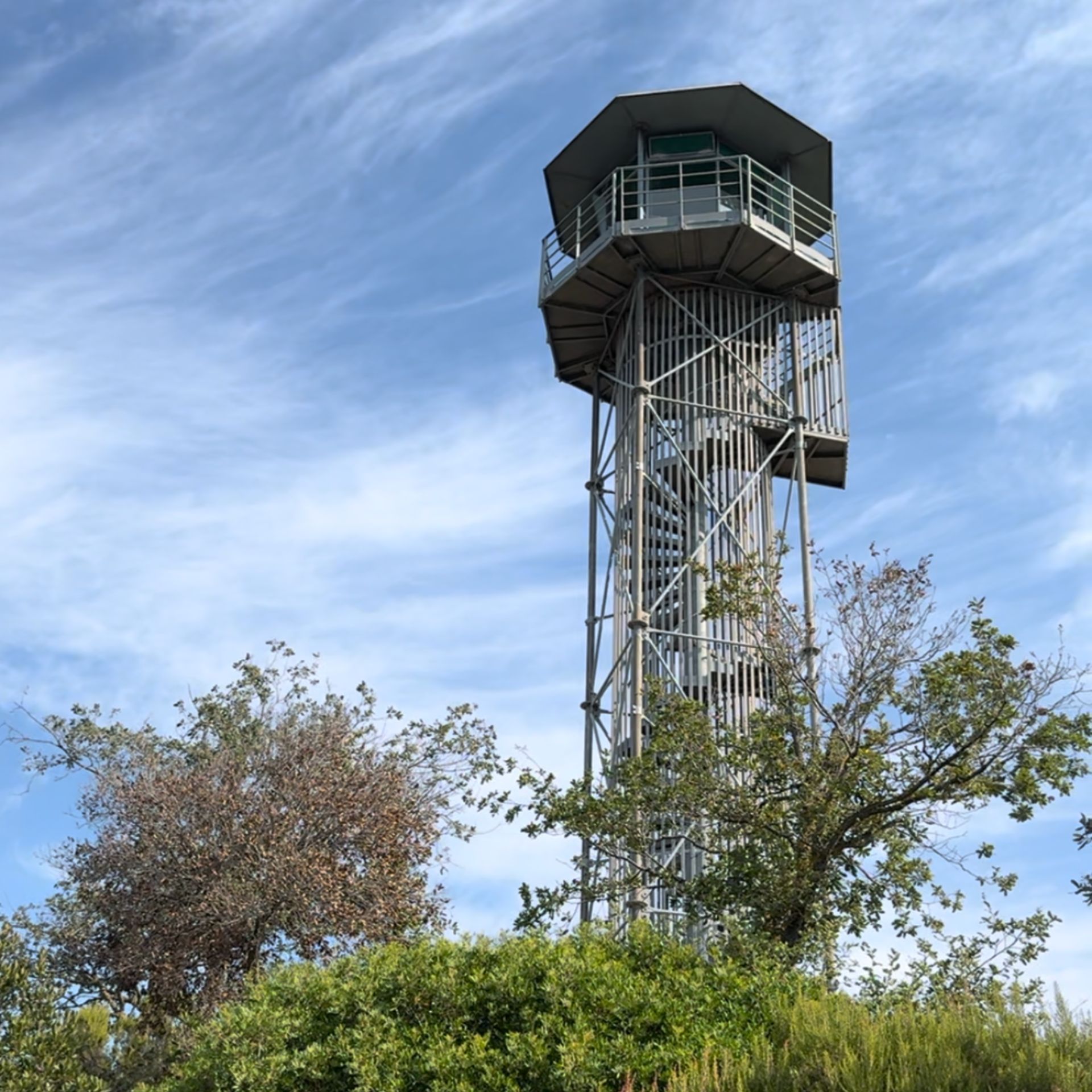 La torre de vigilància 'India' FOTO: TOT Sant Cugat