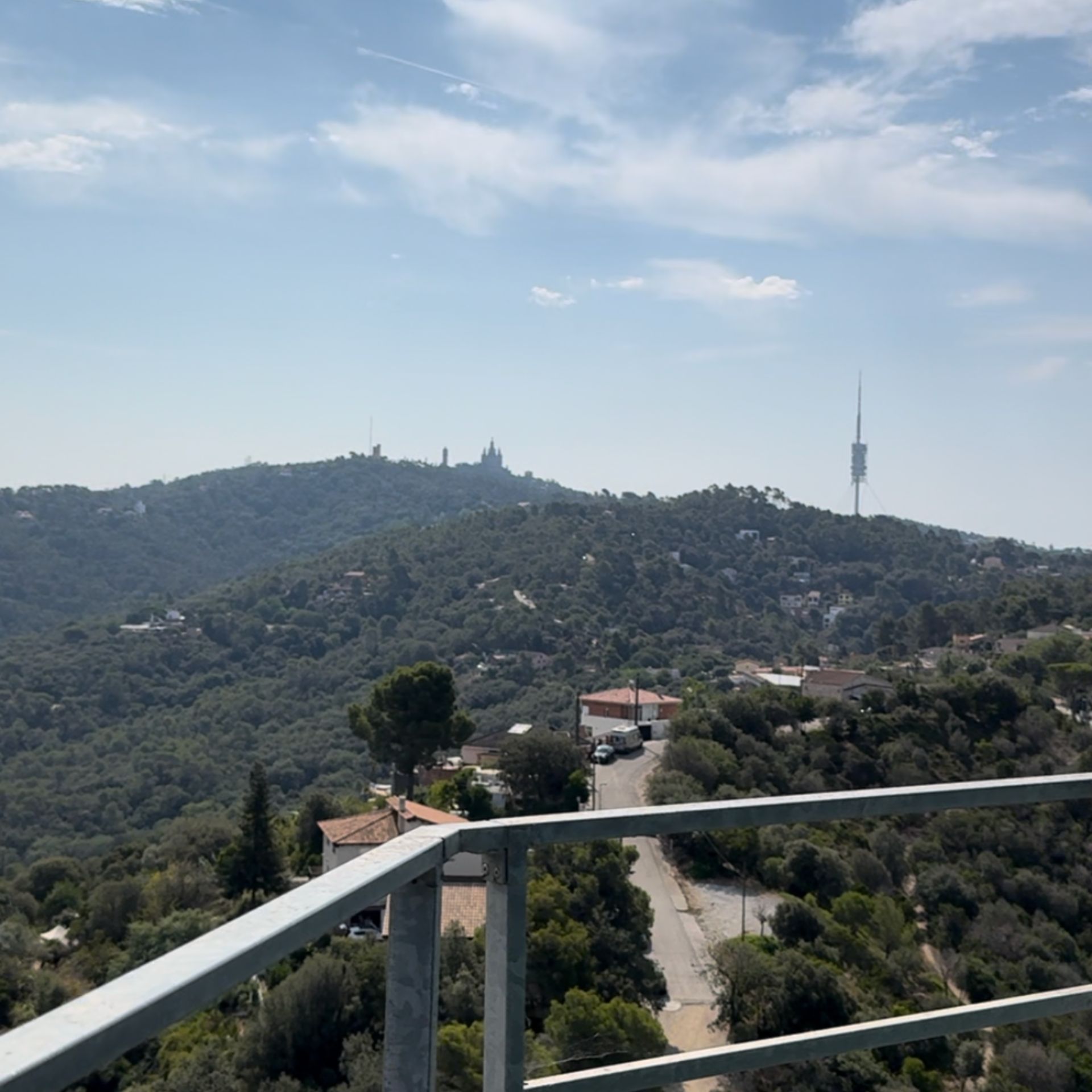 Les vistes des de la torre FOTO: TOT Sant Cugat