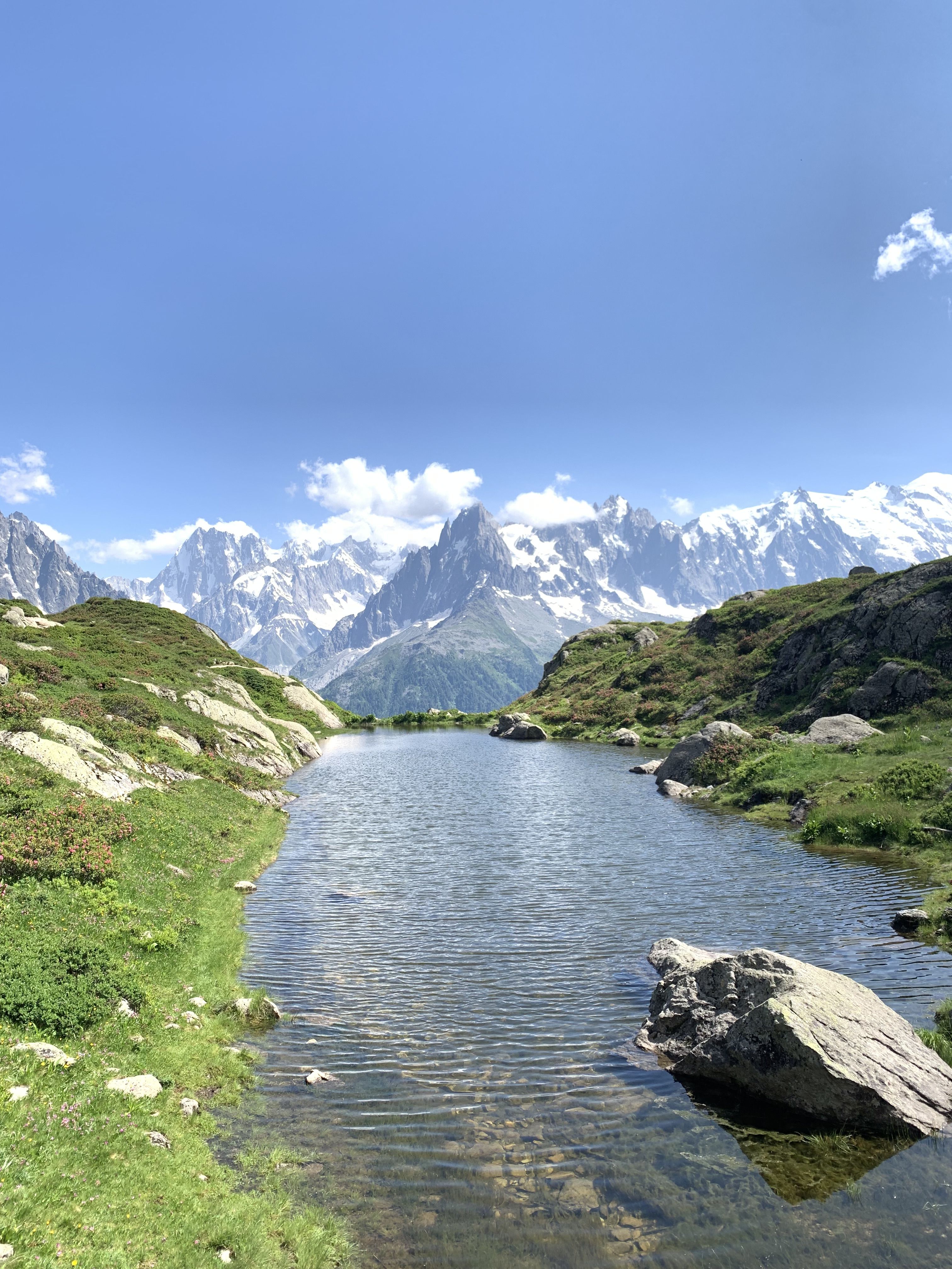 Les muntanyes de Chamonix  · Lac Blanc, Chamonix, França FOTO: Owen Samuel Foster 