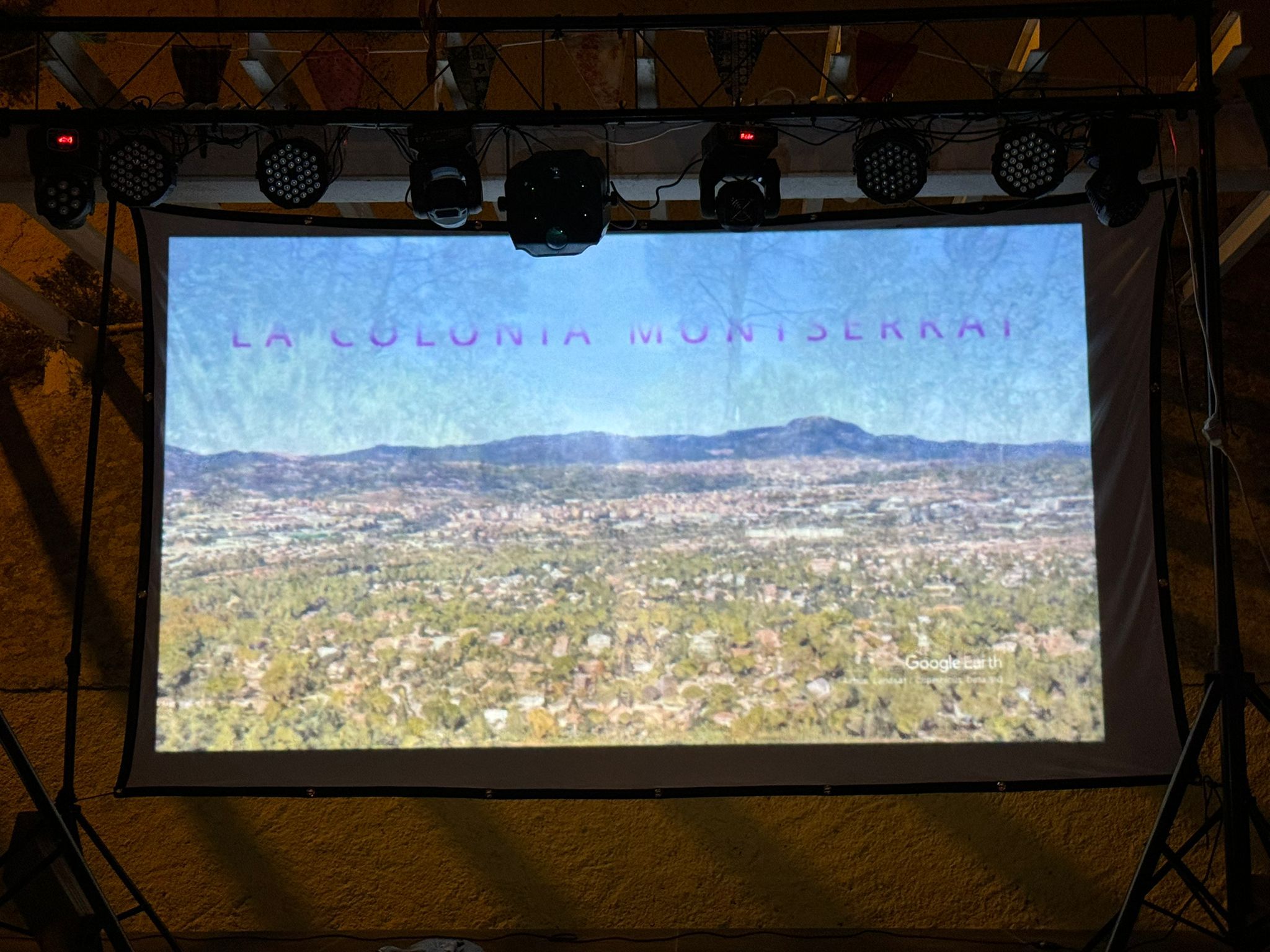 Pregó d'inici de la Festa Major de la Colònia Montserrat. FOTO: TOT