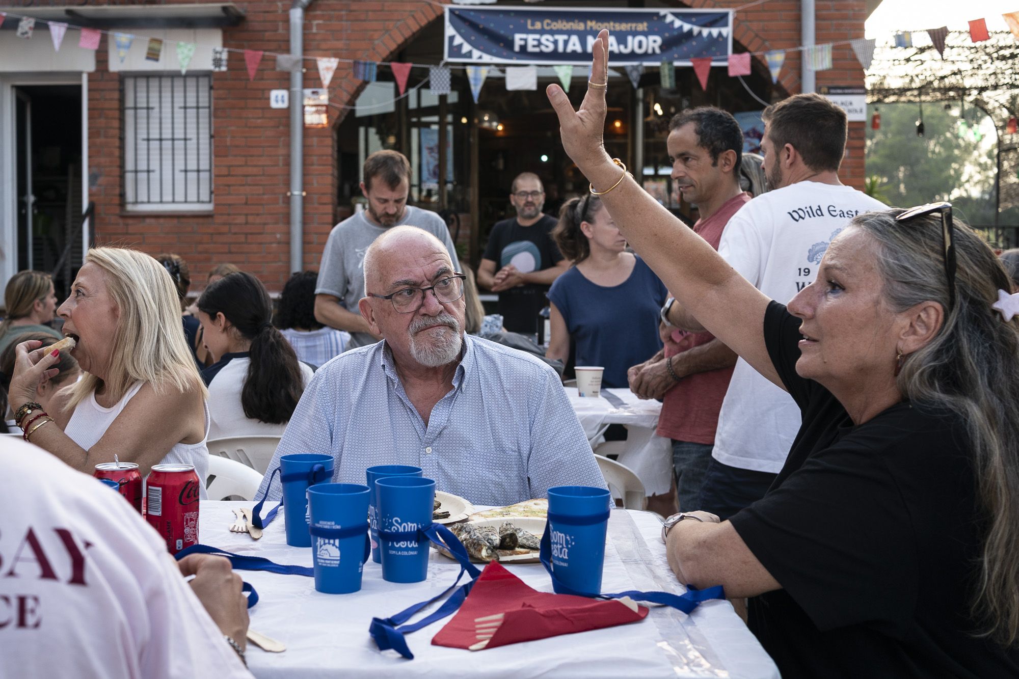 Sardinada de la Festa Major de la Colònia Montserrat FOTO: Mireia Comas (TOT Sant Cugat)