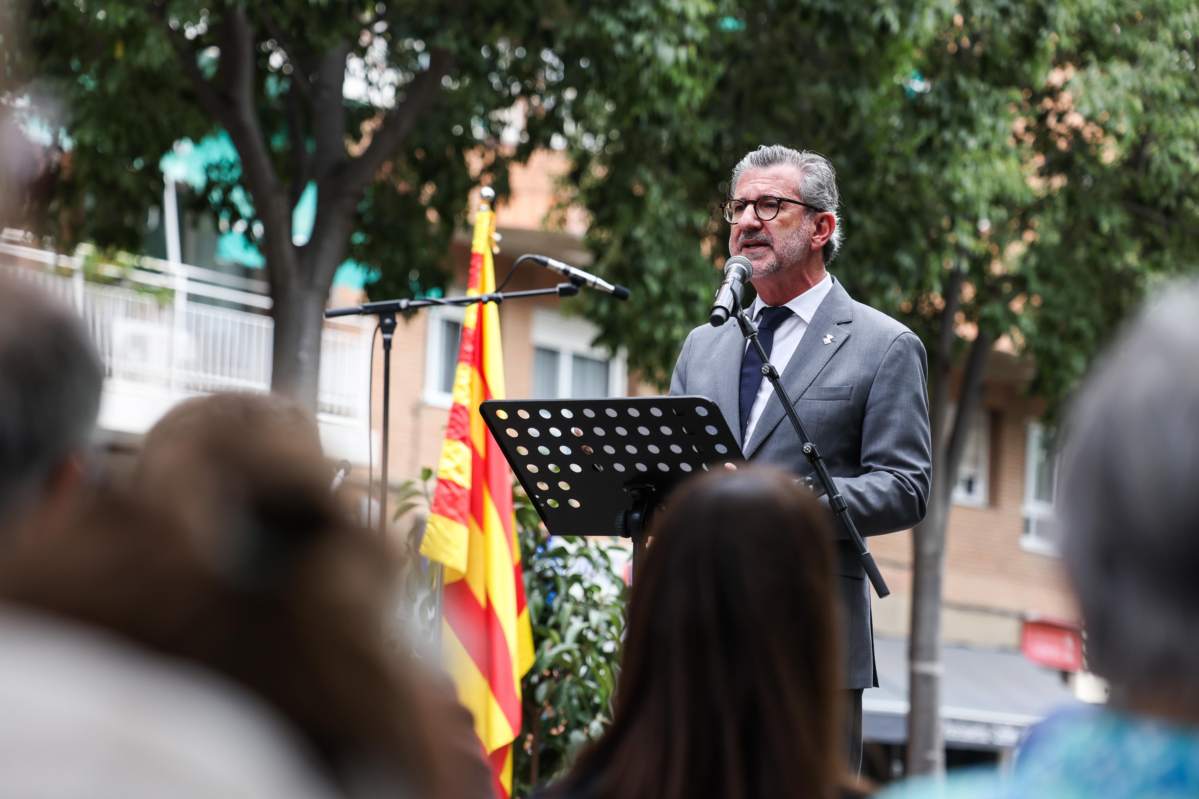 Acte institucional per la Diada Nacional de Catalunya FOTO: Lali Puig (Ajuntament)