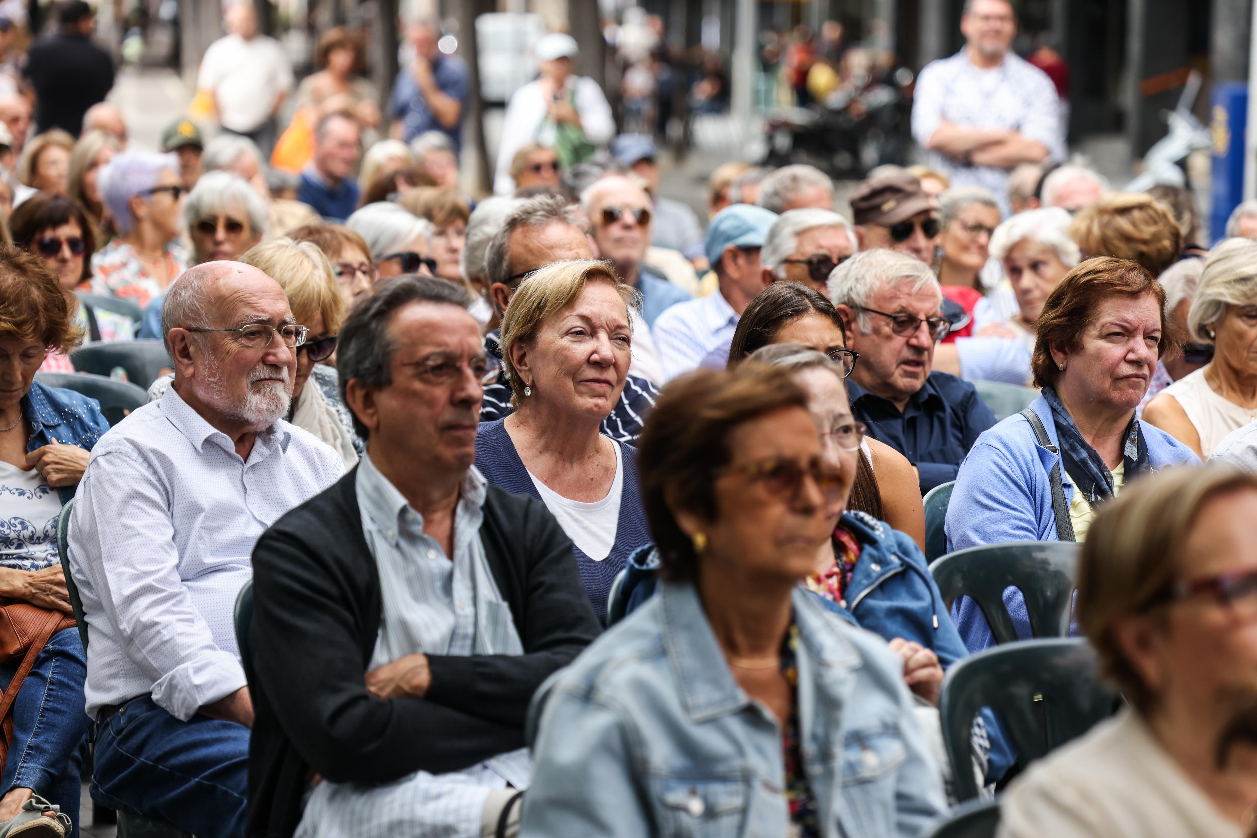 Acte institucional per la Diada Nacional de Catalunya FOTO: Lali Puig (Ajuntament)