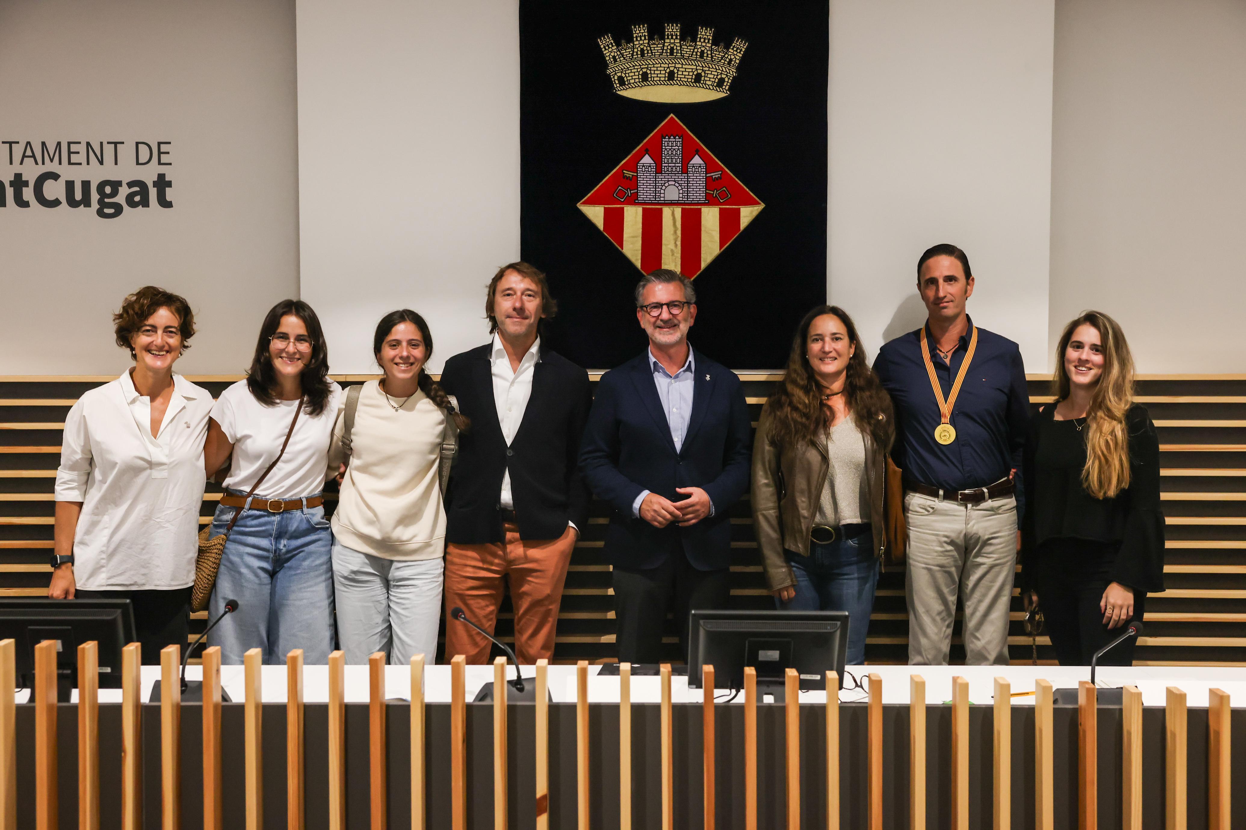 El genet Jesús Tocino, del Club Hípic Laura Durbà, es va alçar amb el Campionat de Catalunya de Doma Clàssica absolut. FOTO: Ajuntament