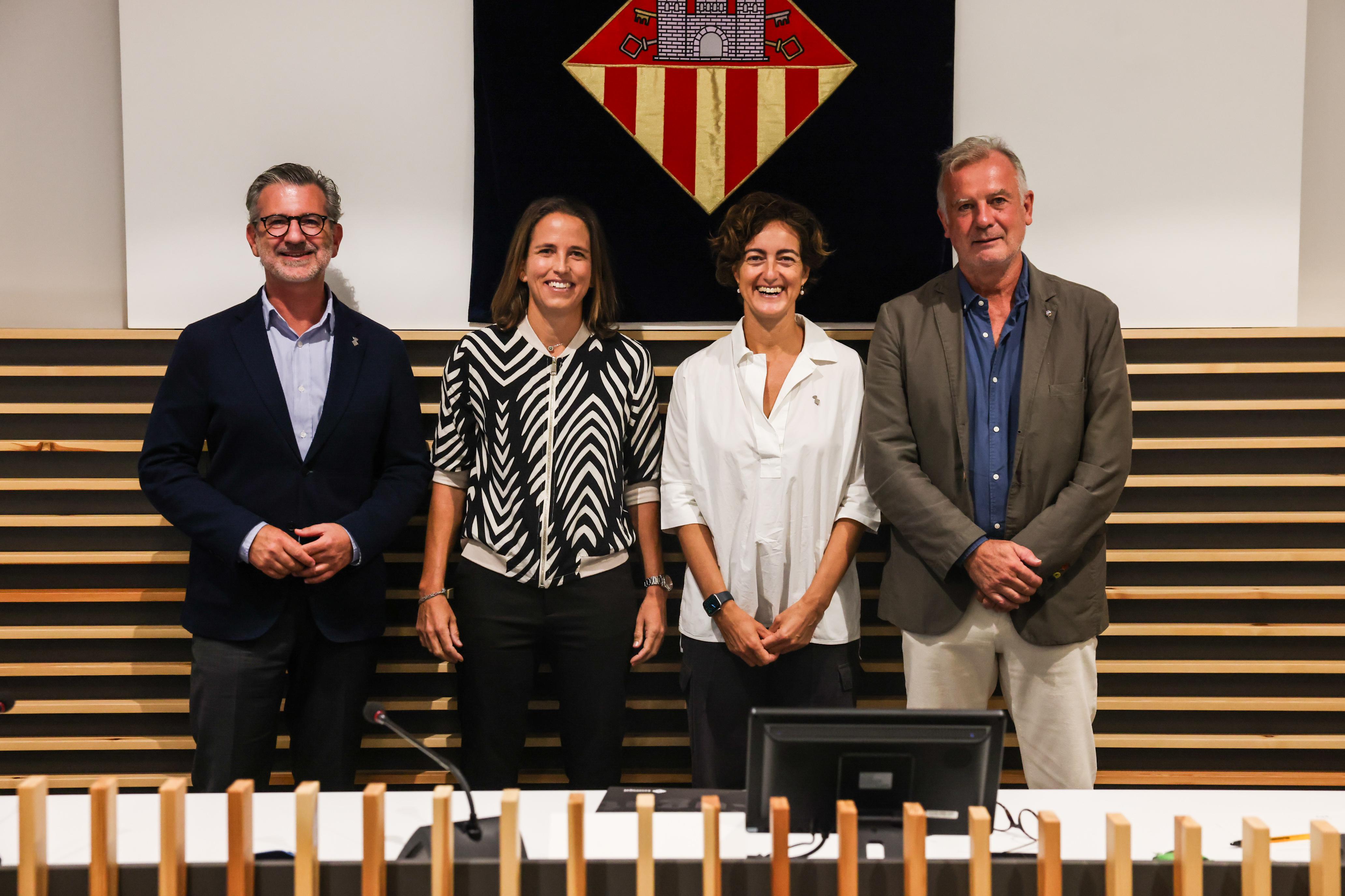 La tenista Sònia Delgado, del Club Esportiu Valldoreix, és la vigent vencedora del Campionat d'Espanya de tenis +40. FOTO: Ajuntament