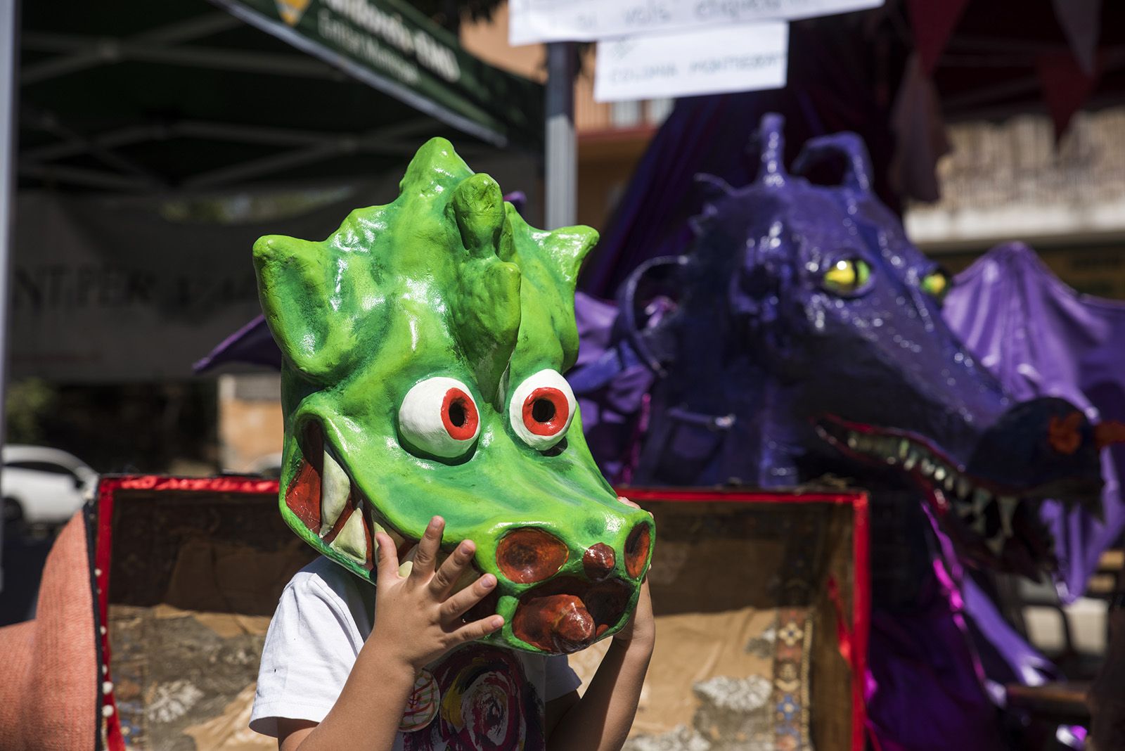 Fira d'entitats durant la Festa Major de Valldoreix. FOTO: Bernat Millet (TOT Sant Cugat)