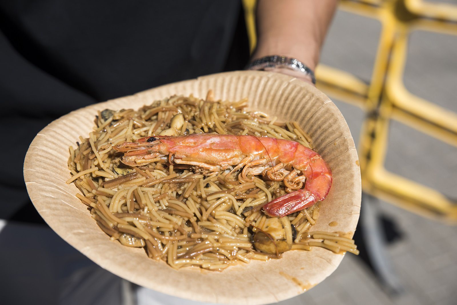 Fideuà popular a la Festa Major de Valldoreix. FOTO: Bernat Millet (TOT Sant Cugat)