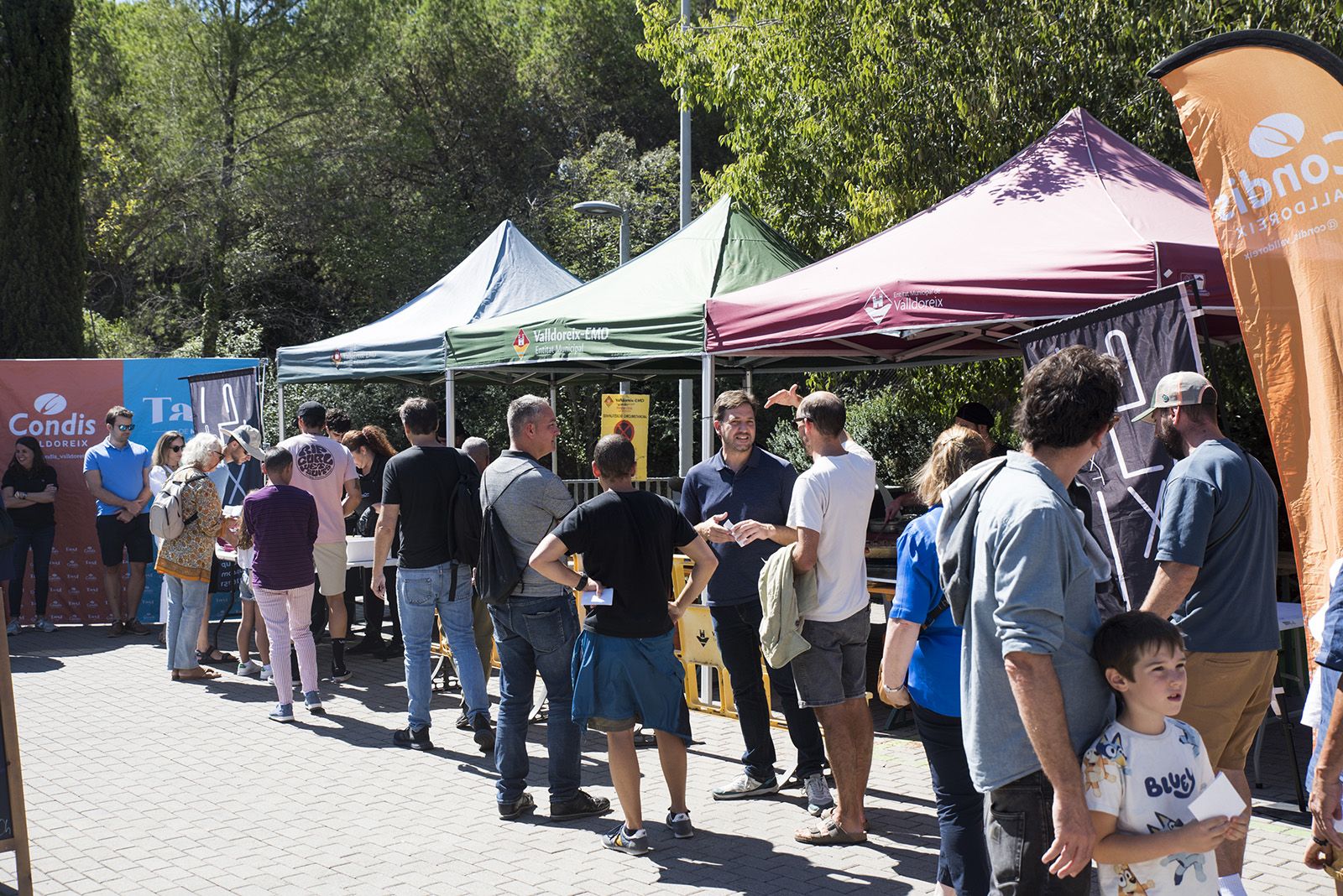 Fideuà popular a la Festa Major de Valldoreix. FOTO: Bernat Millet (TOT Sant Cugat)