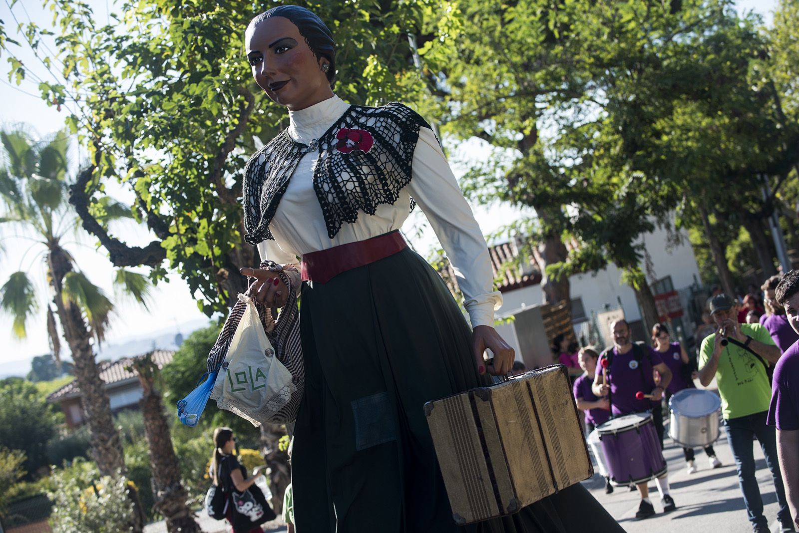 Rua dels Gegants a la Festa Major de Valldoreix. FOTO: Bernat Millet (TOT Sant Cugat)