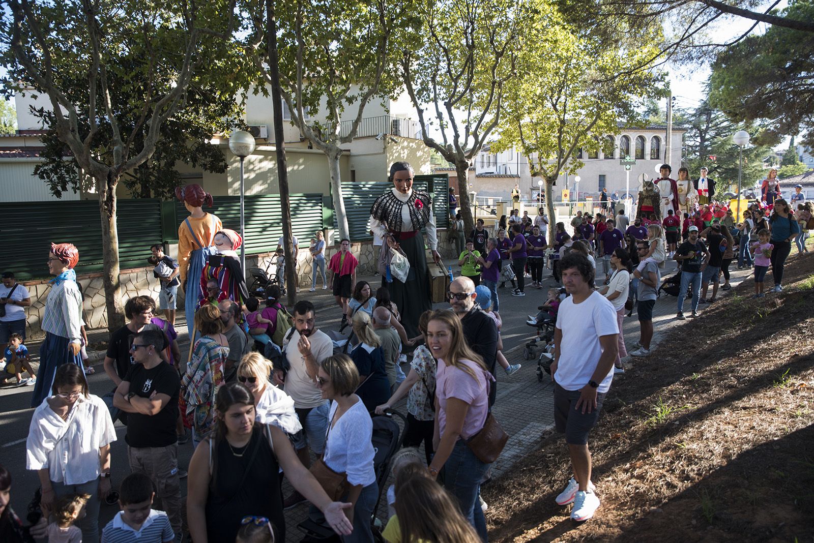 Rua dels Gegants a la Festa Major de Valldoreix. FOTO: Bernat Millet (TOT Sant Cugat)